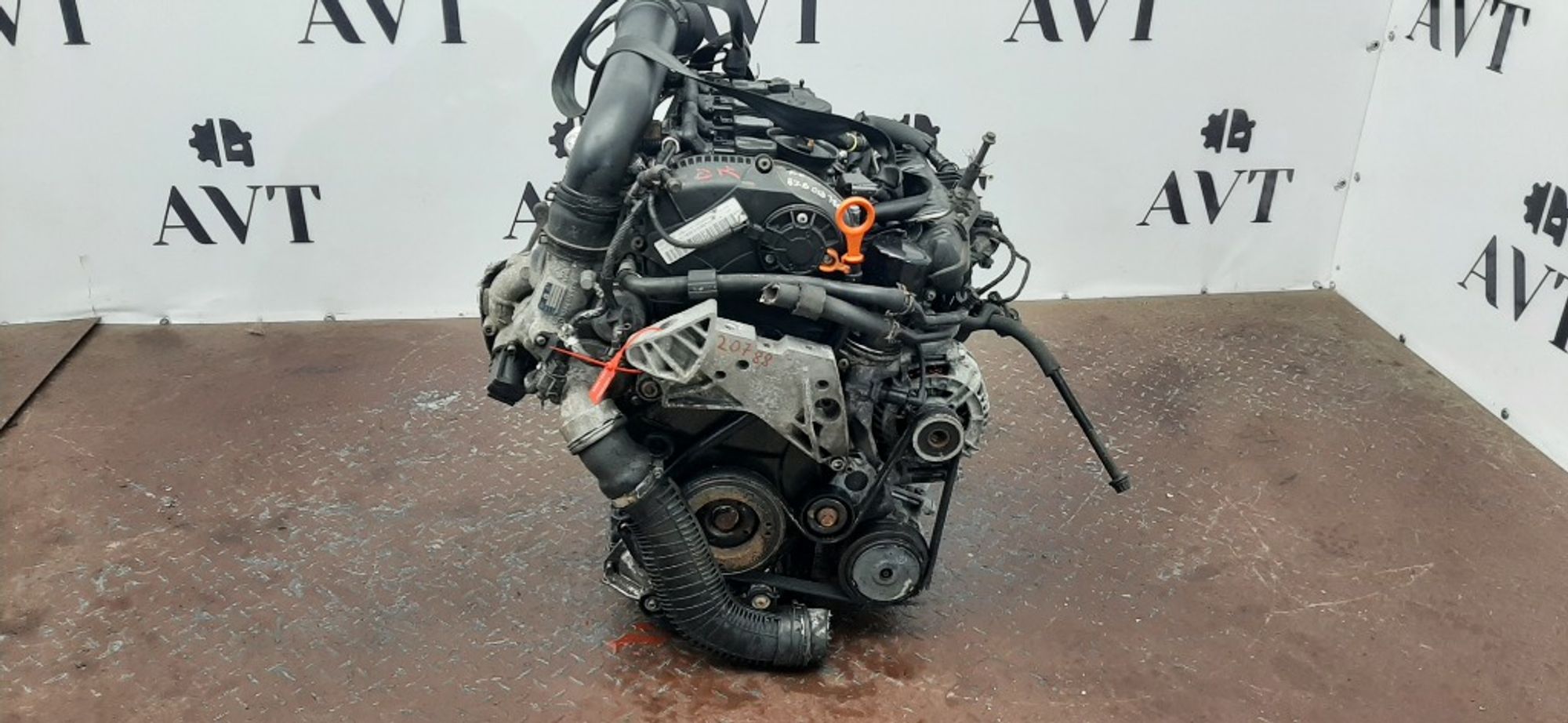 Двигатель Audi A3 BZB BZB, 165000 рублей, Москва