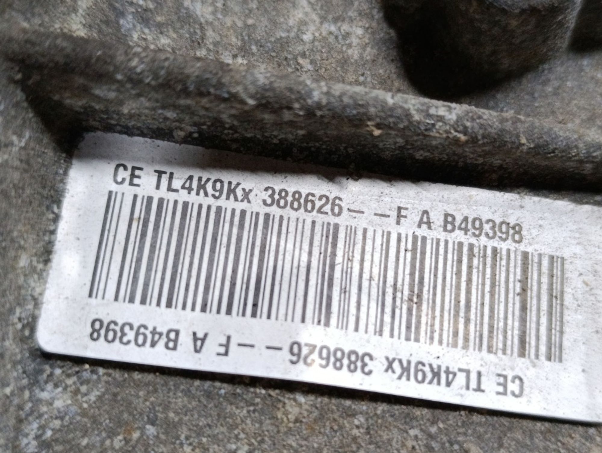 МКПП Renault Megane 2 K9K732 TL4, 8000 рублей, Москва