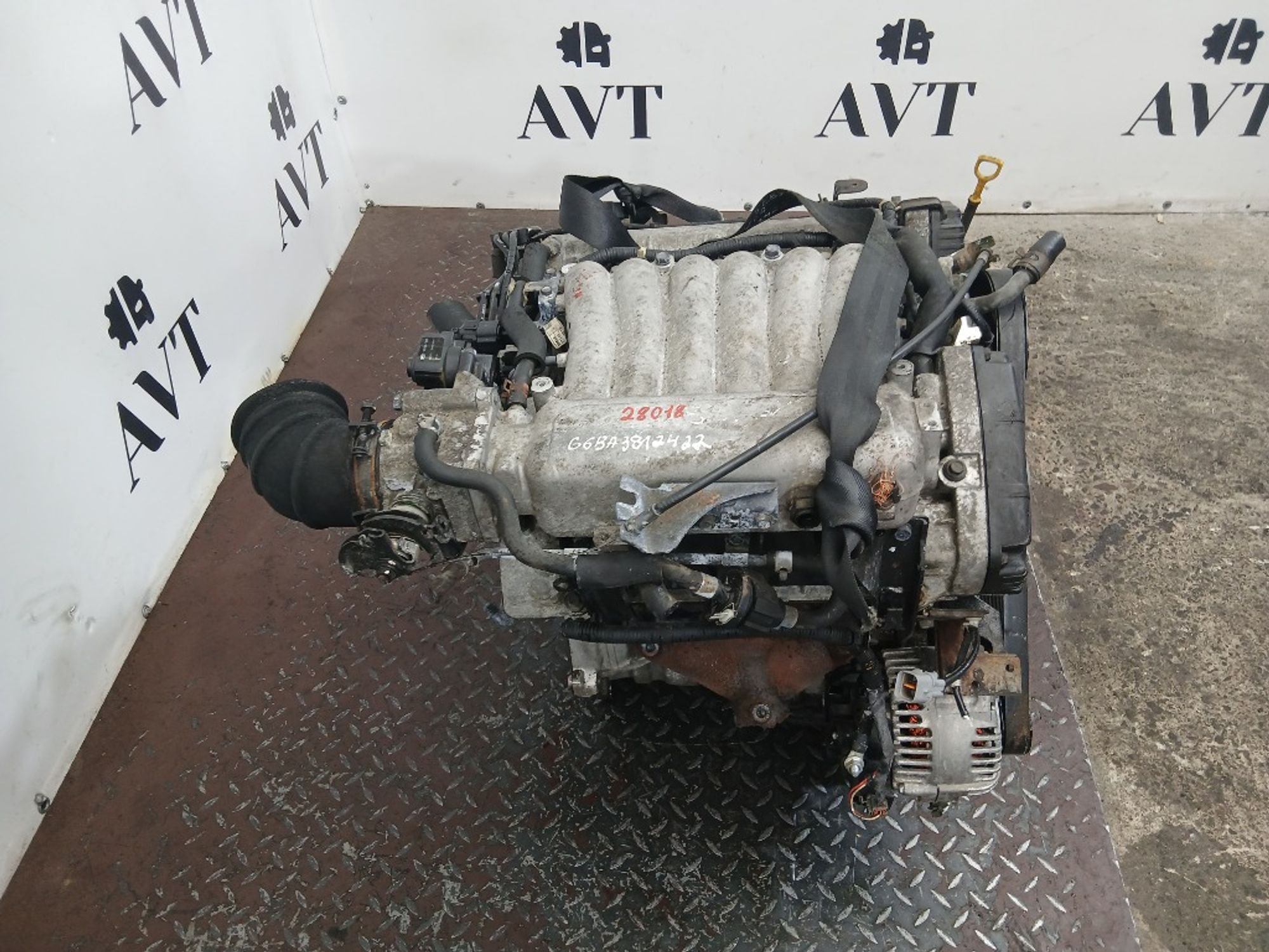 Двигатель Hyundai Santa Fe G6BA G6BA, 95000 рублей, Москва