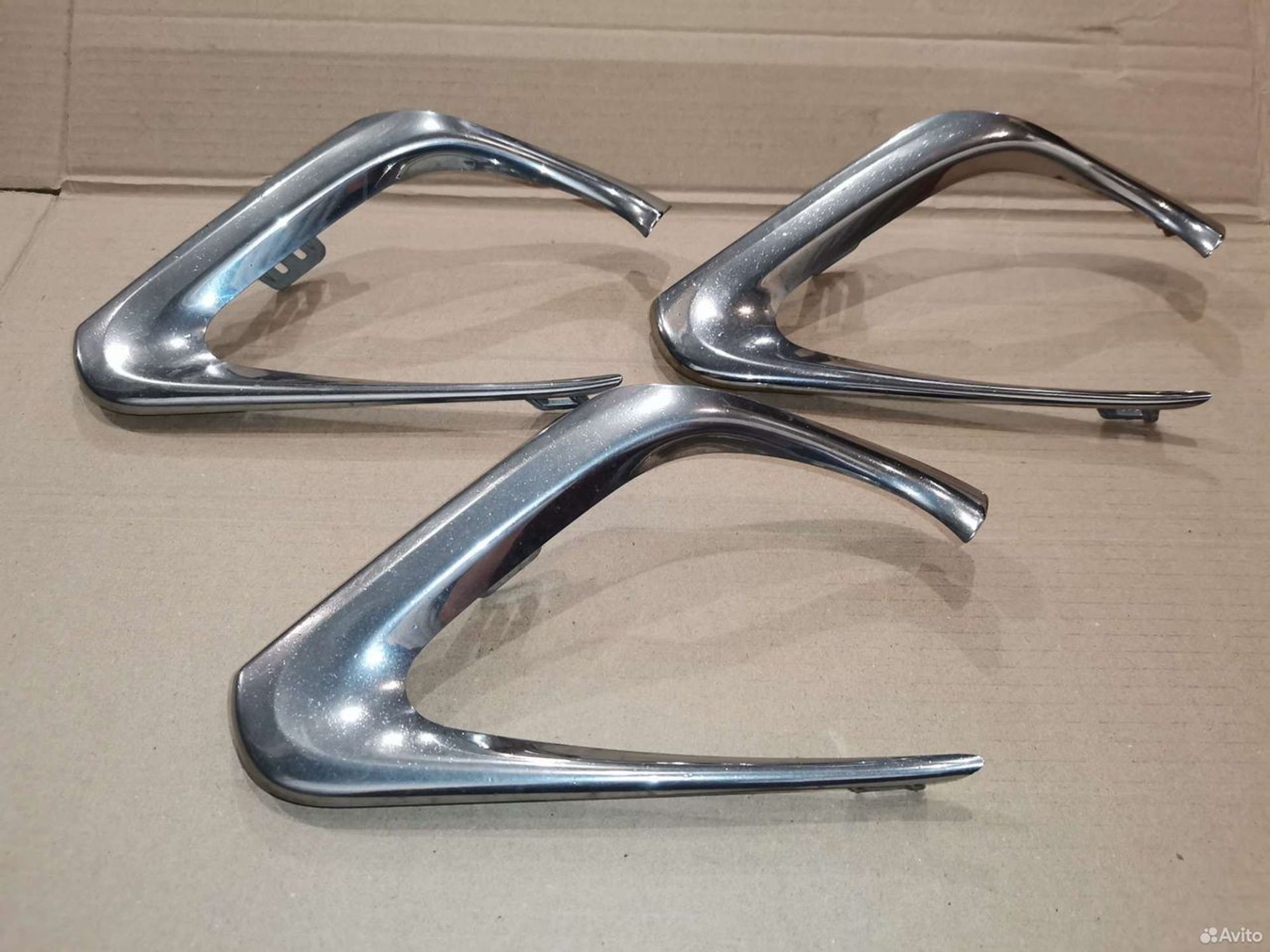 Накладка решетки в бампер Toyota Camry V55, 1500 рублей, Уфа