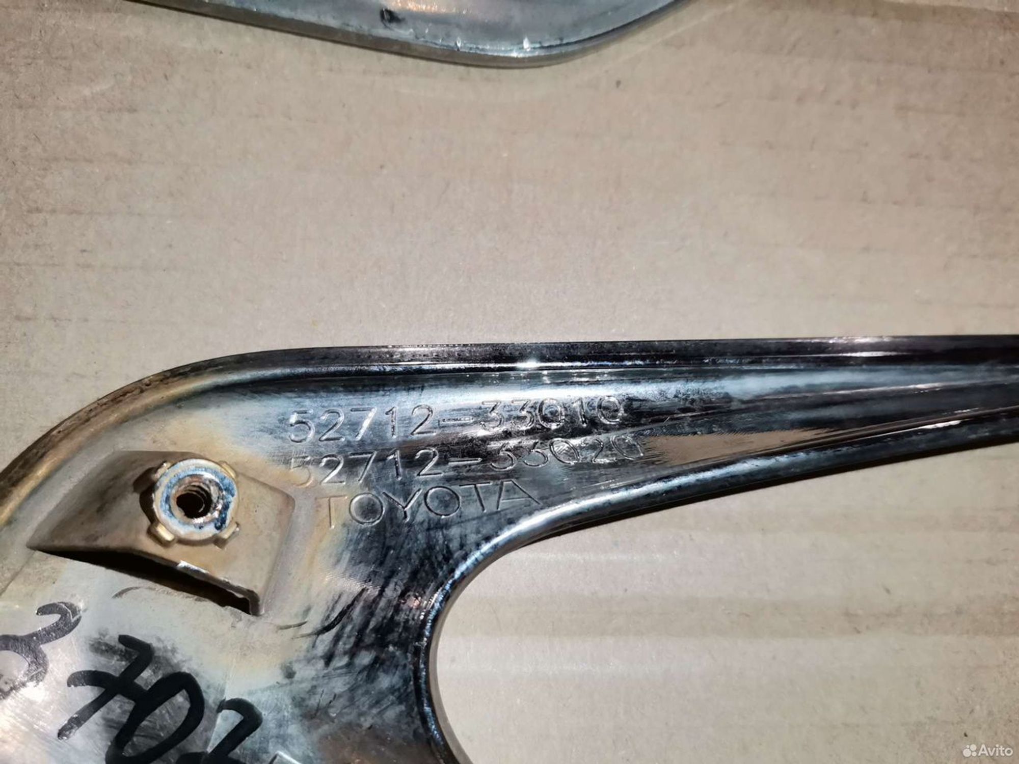 Накладка решетки в бампер Toyota Camry V55, 1500 рублей, Уфа