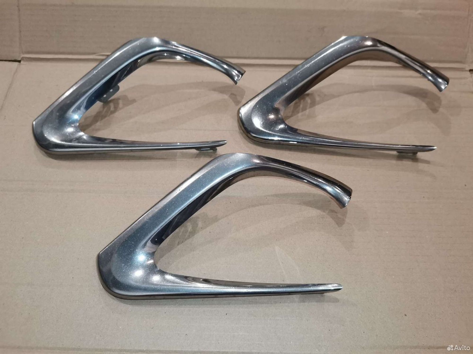 Накладка решетки в бампер Toyota Camry V55, 1500 рублей, Уфа