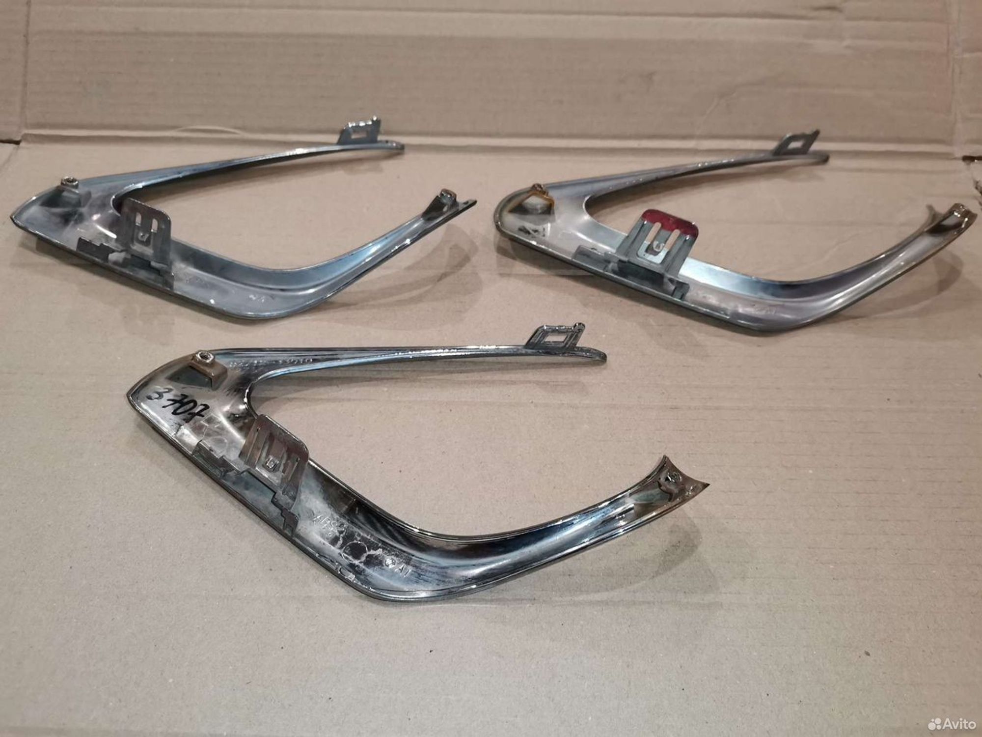 Накладка решетки в бампер Toyota Camry V55, 1500 рублей, Уфа