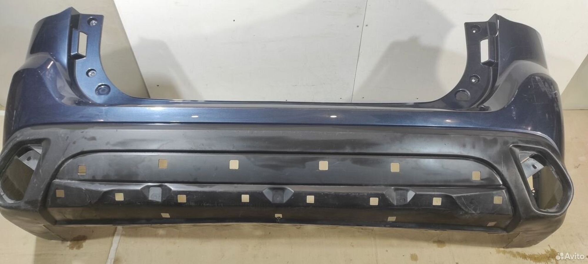 Бампер задний Митсубиси Отлендер 3 GF 2018 трещина, 7000 рублей, Уфа