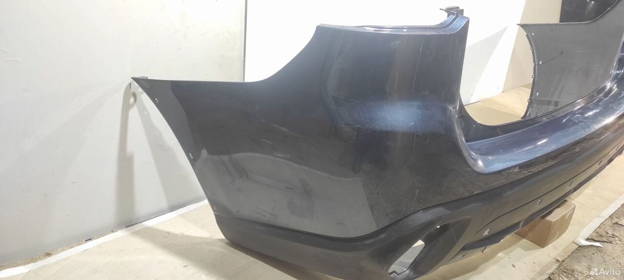 Бампер задний Митсубиси Отлендер 3 GF 2018 трещина, 7000 рублей, Уфа