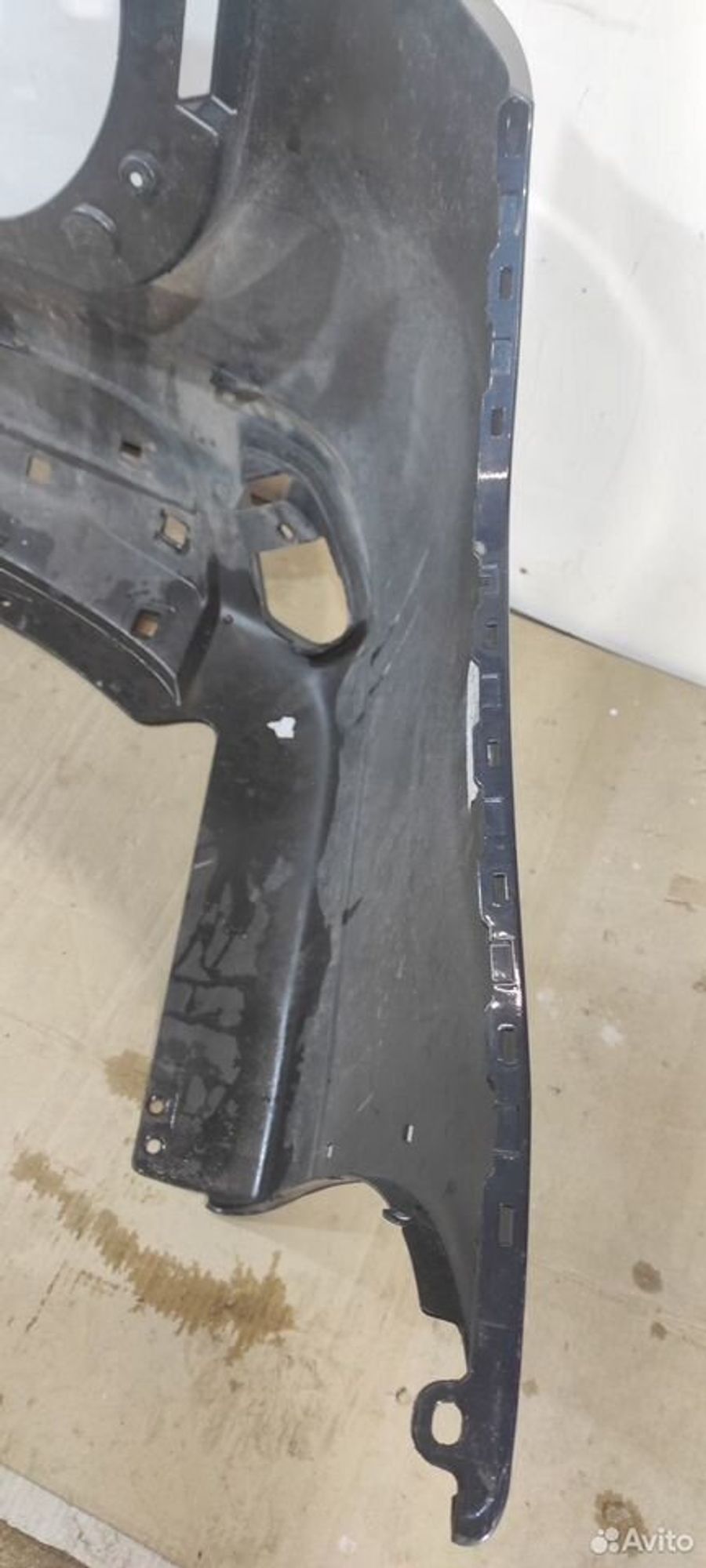 Бампер задний Митсубиси Отлендер 3 GF 2018 трещина, 7000 рублей, Уфа