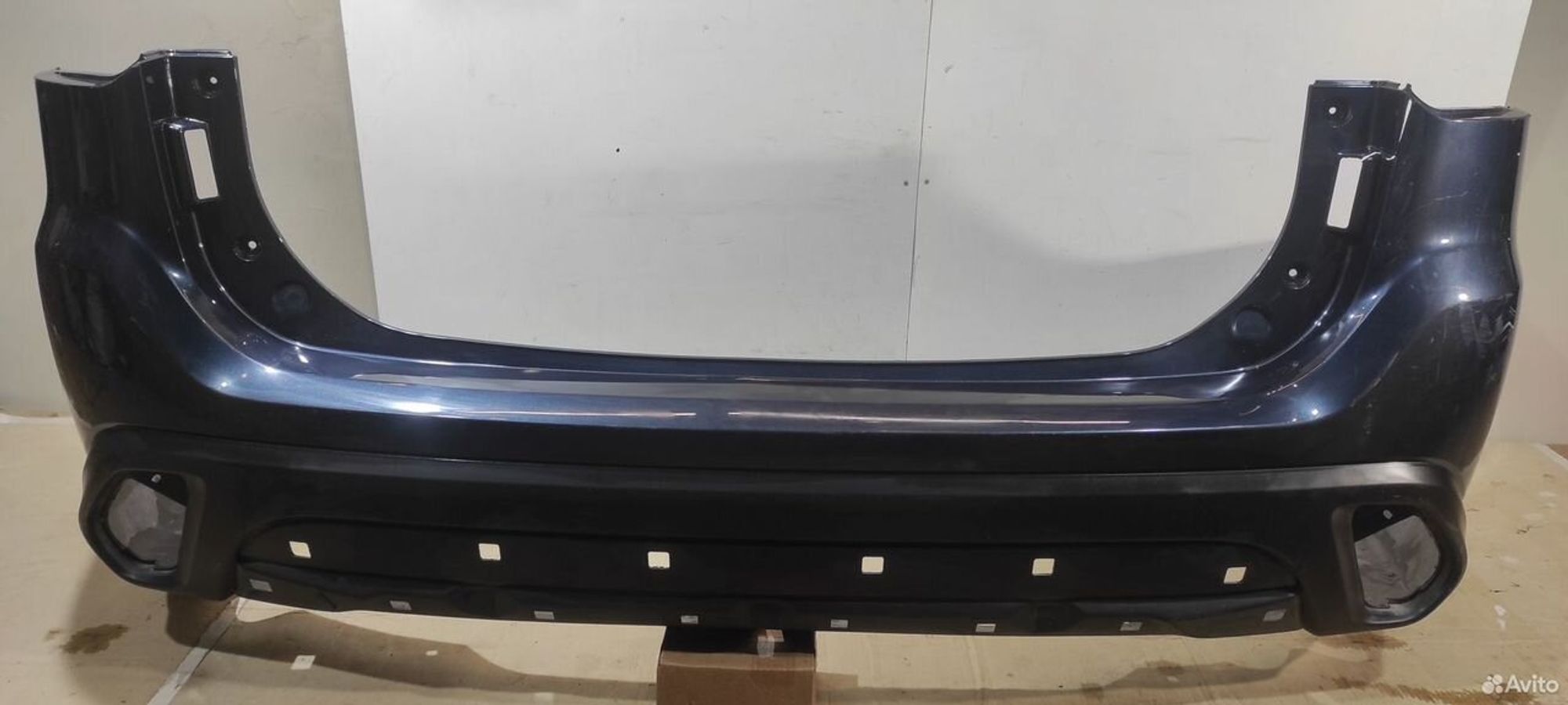 Бампер задний Митсубиси Отлендер 3 GF 2018 трещина, 7000 рублей, Уфа