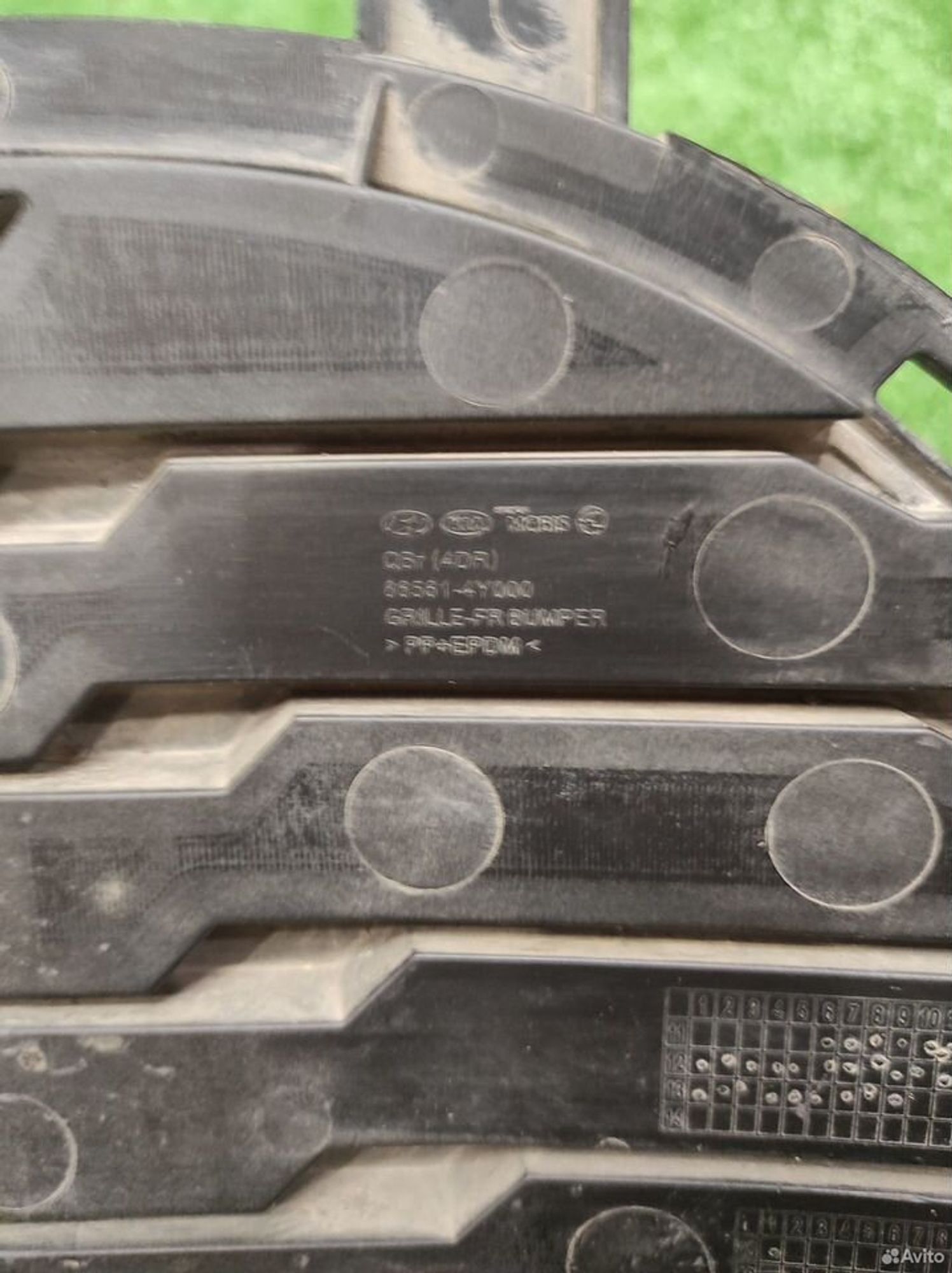 Решетка переднего бампера Kia Rio 3 деф.крепления, 1000 рублей, Уфа