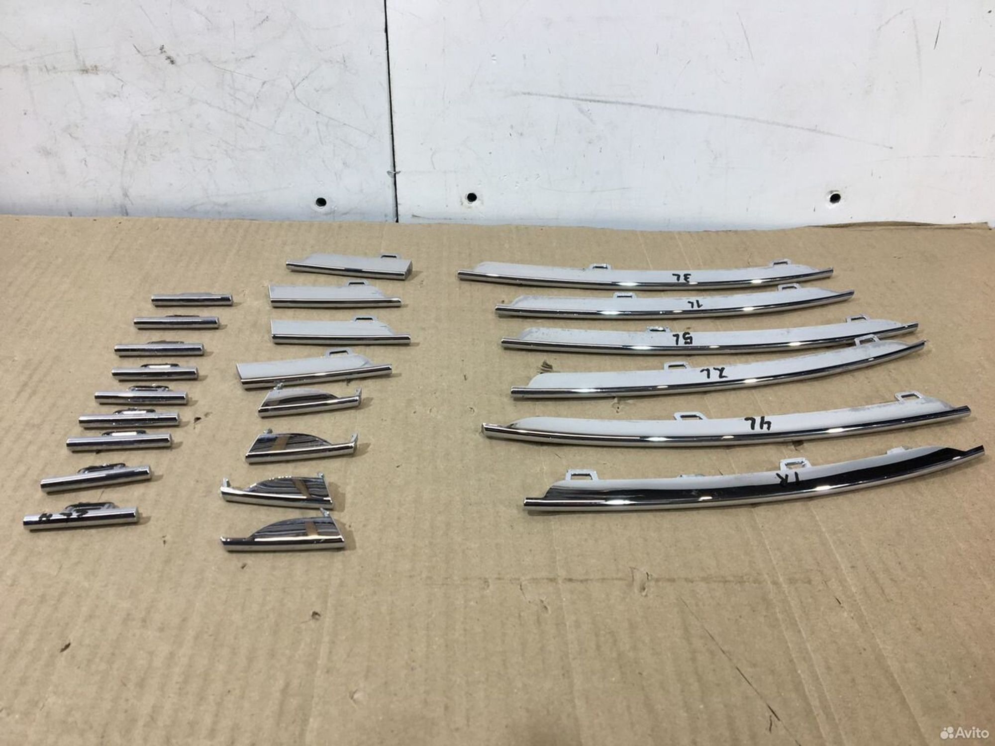 Накладка решетки радиатора хром Ауди Q5, 1050 рублей, Уфа