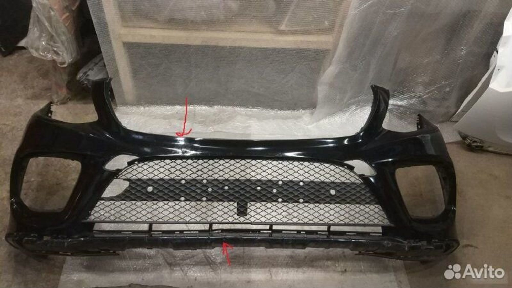 Бампер передний Mercedes-Benz GleW166 A1668851638, 10500 рублей, Уфа