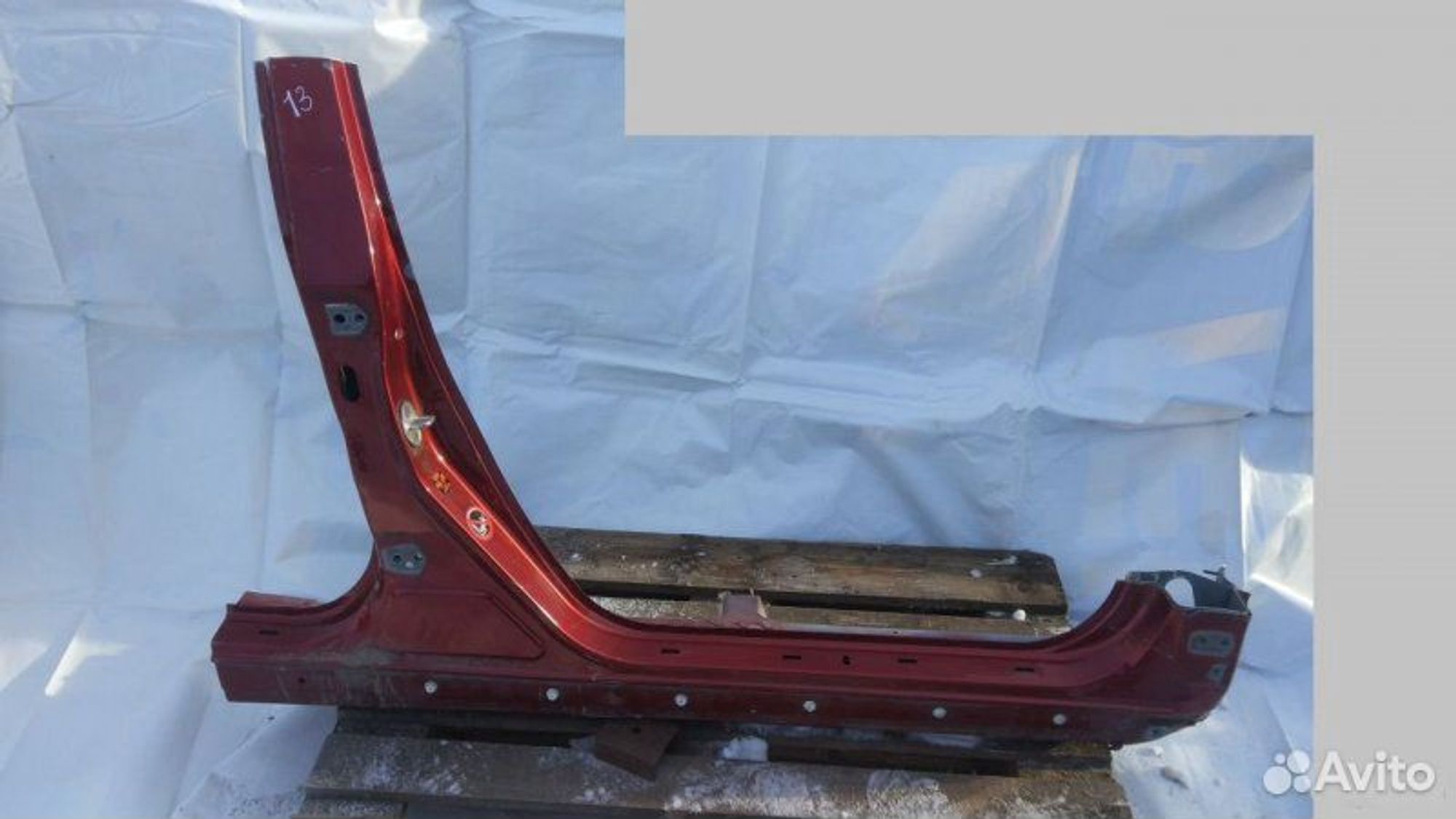 Порог со средней стойкой правый Mazda 6 GH, 11000 рублей, Уфа