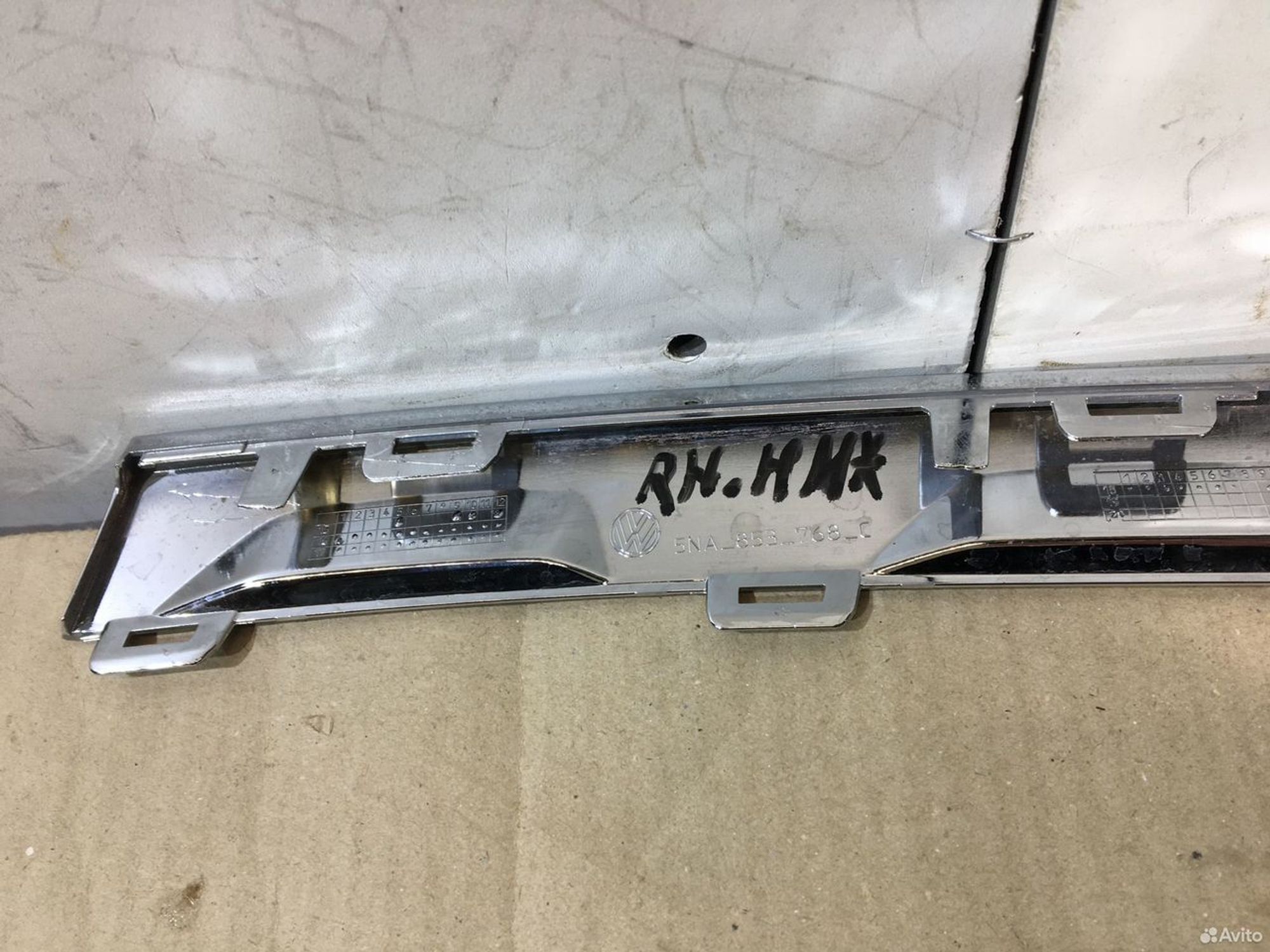 Накладка решетки радиатора Volkswagen Tiguan 2, 2000 рублей, Уфа