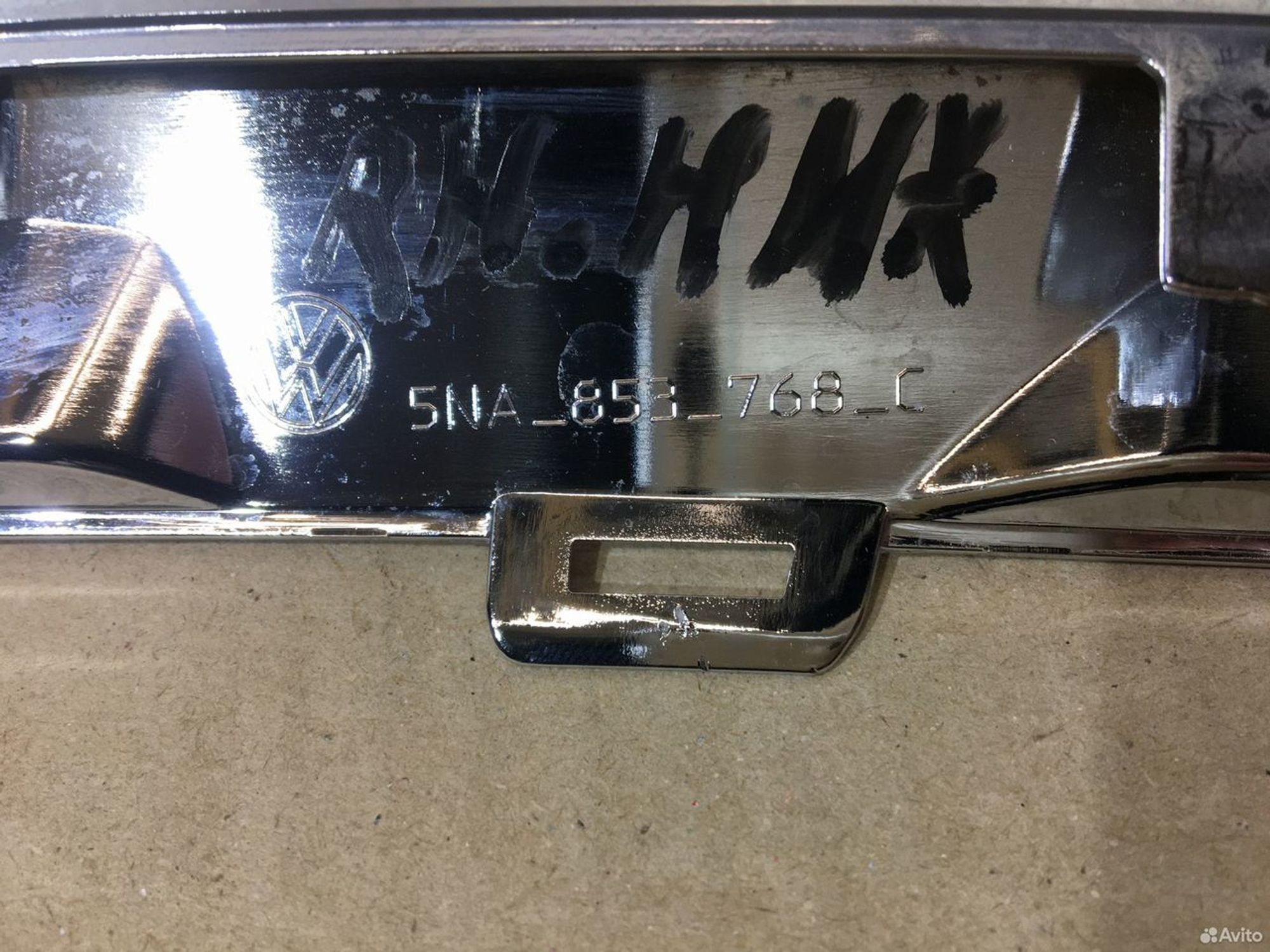 Накладка решетки радиатора Volkswagen Tiguan 2, 2000 рублей, Уфа