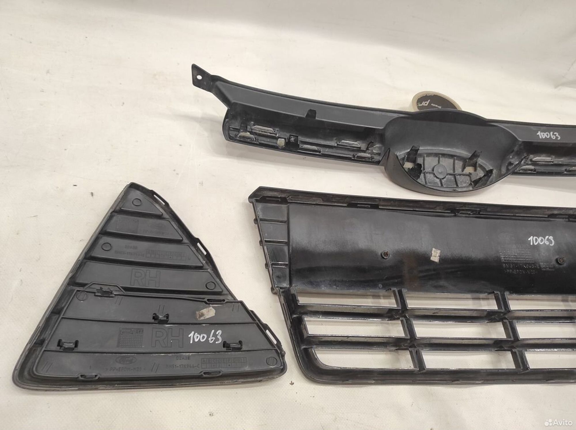 Комплект решеток переднего бампера Ford Focus 3, 7300 рублей, Уфа