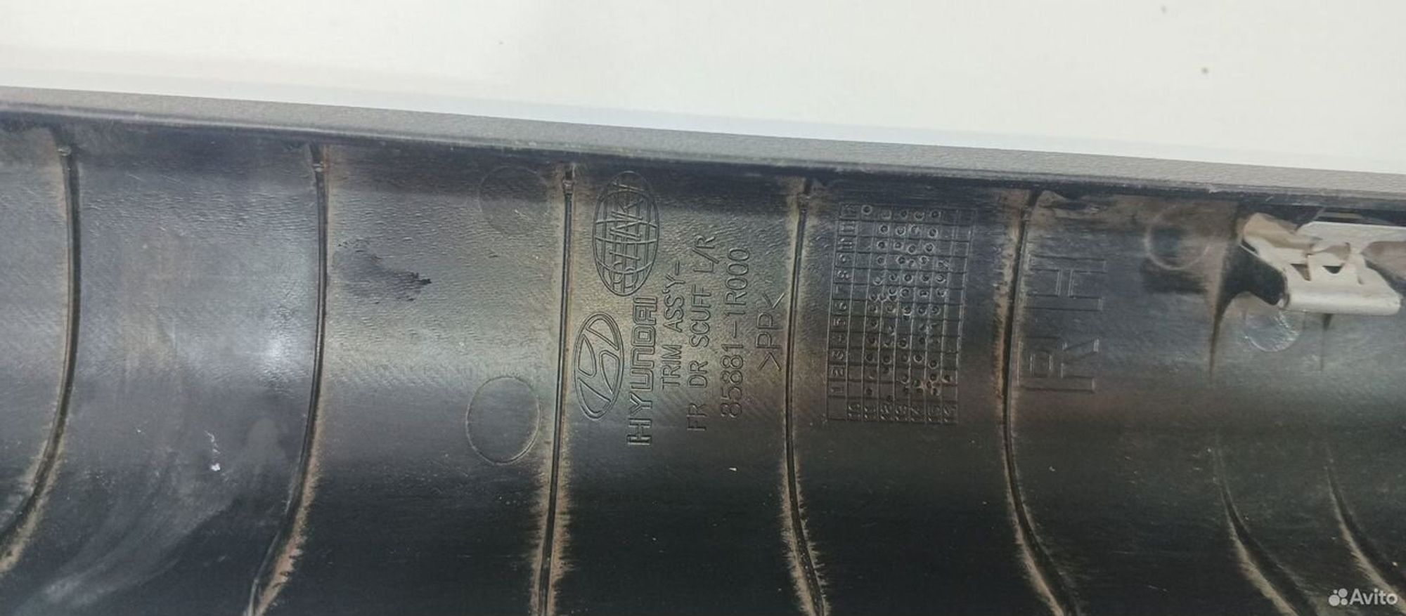 Накладка порога передняя правая Hyundai Solaris, 500 рублей, Уфа
