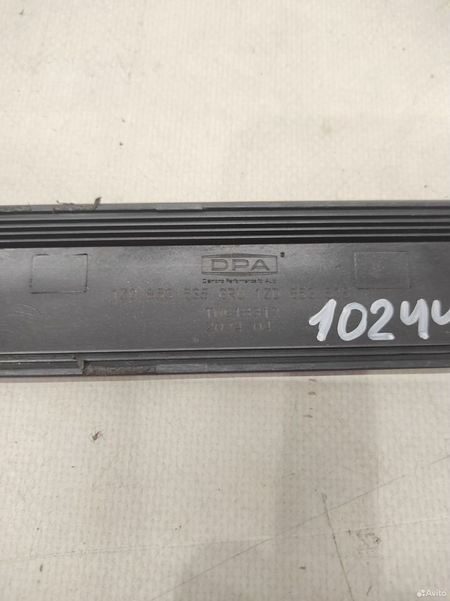 Молдинг двери передней левый Skoda Octavia A5, 2500 рублей, Уфа