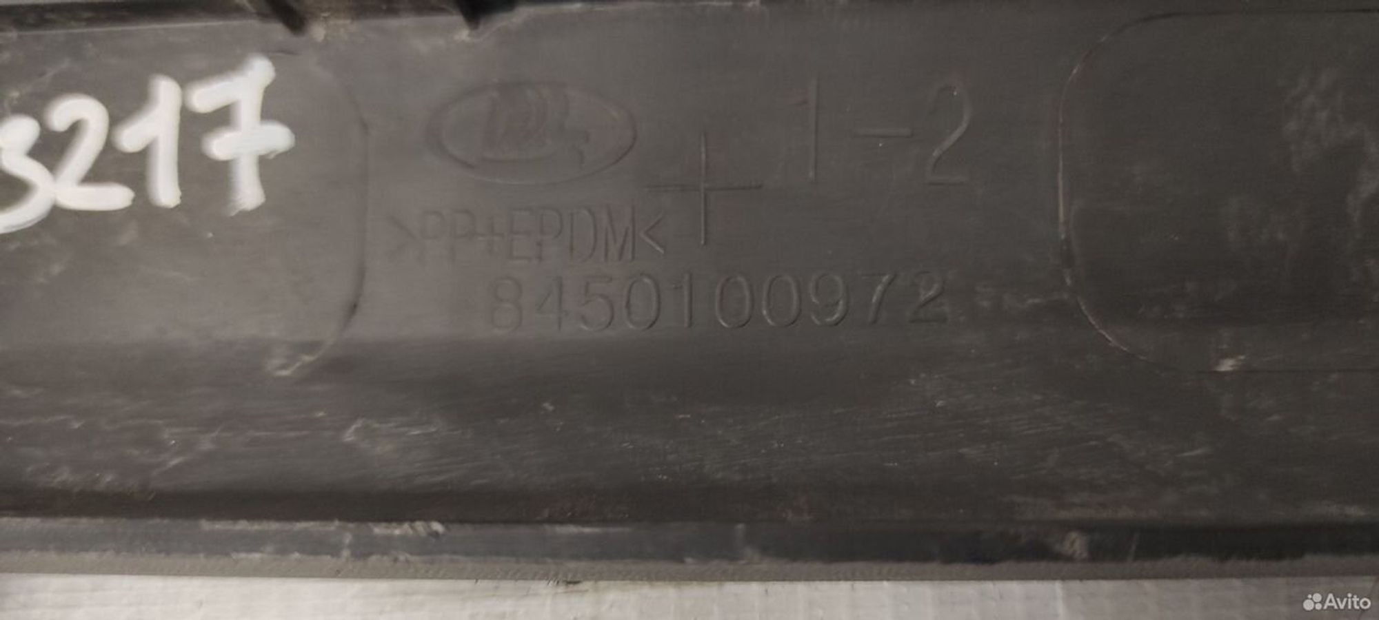 Накладка заднего бампера Лада Гранта FL, 400 рублей, Уфа