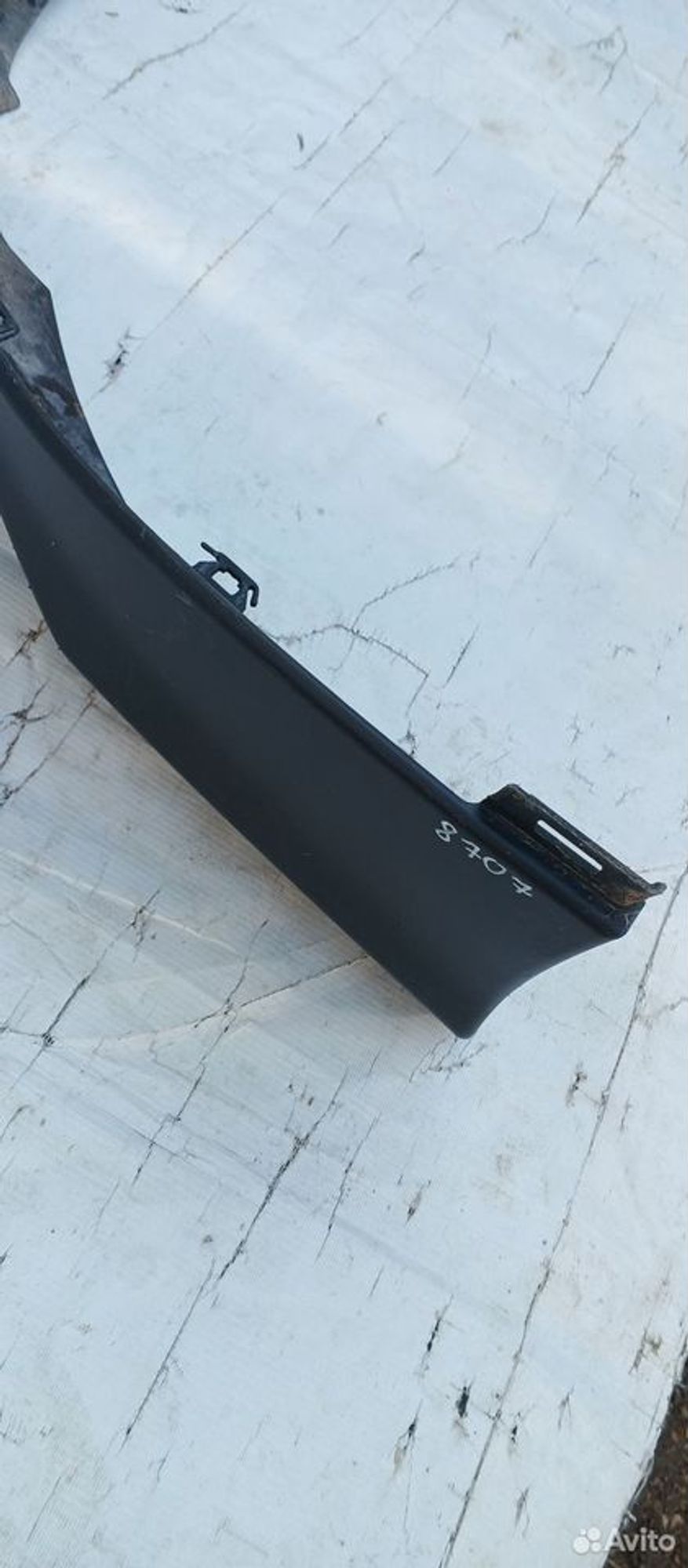 Юбка заднего бампера Toyota Rav4 XA40 2015-2019, 2100 рублей, Уфа