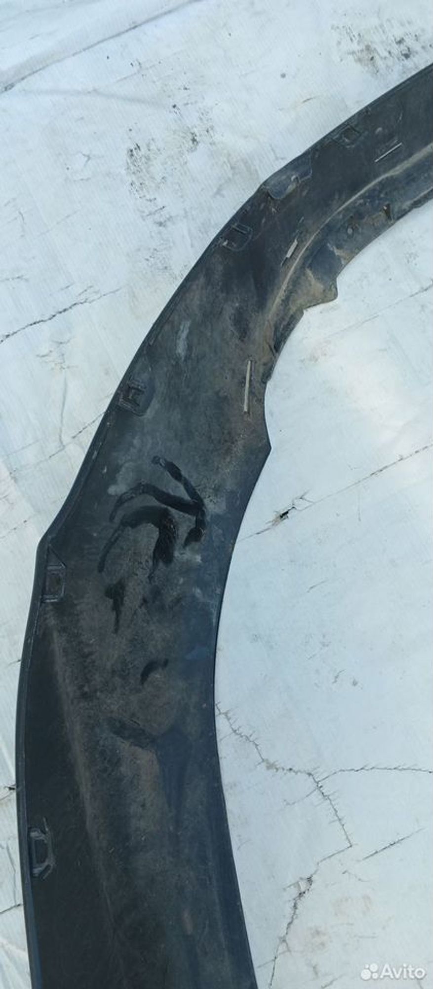 Юбка заднего бампера Toyota Rav4 XA40 2015-2019, 2100 рублей, Уфа