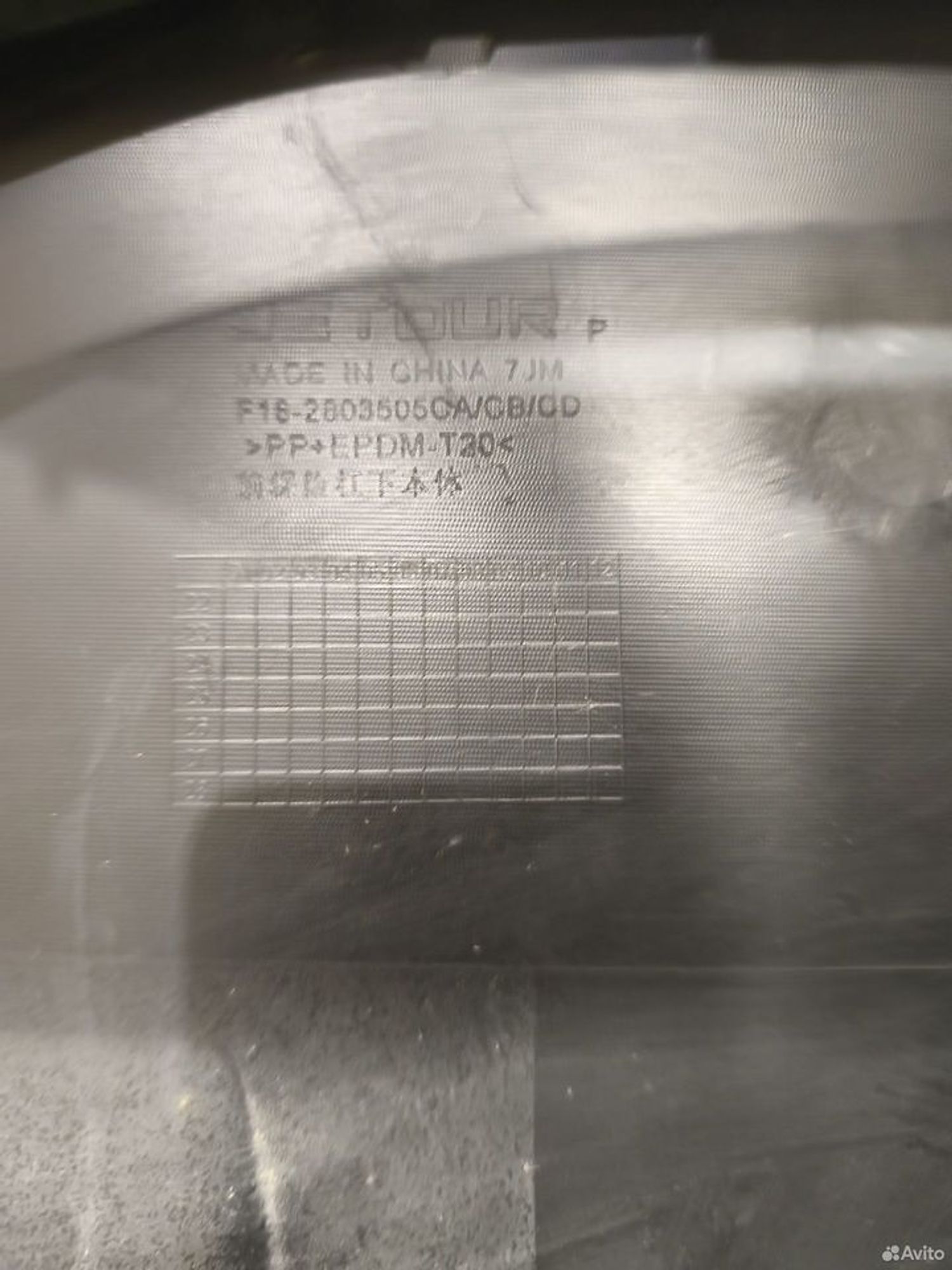 Юбка бампера передняя Jetour Dashing X-1 2022, 4200 рублей, Уфа