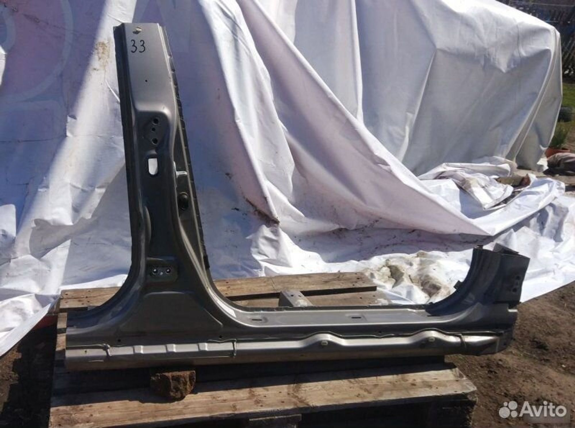 Порог со средней стойкой Toyota Avensis 2009, 7000 рублей, Уфа