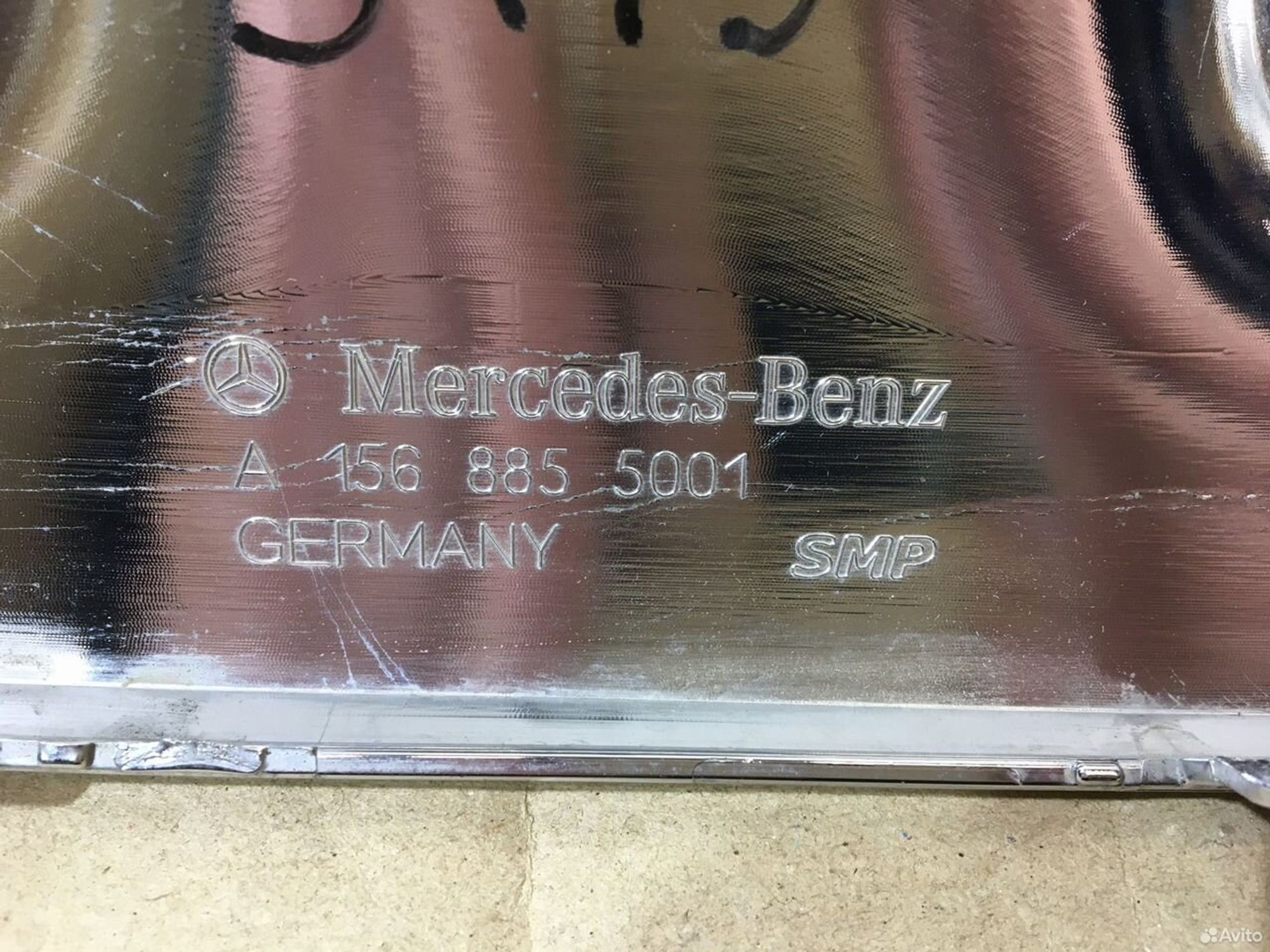 Накладка бампера задняя Mercedes-Benz Gla X156, 4200 рублей, Уфа