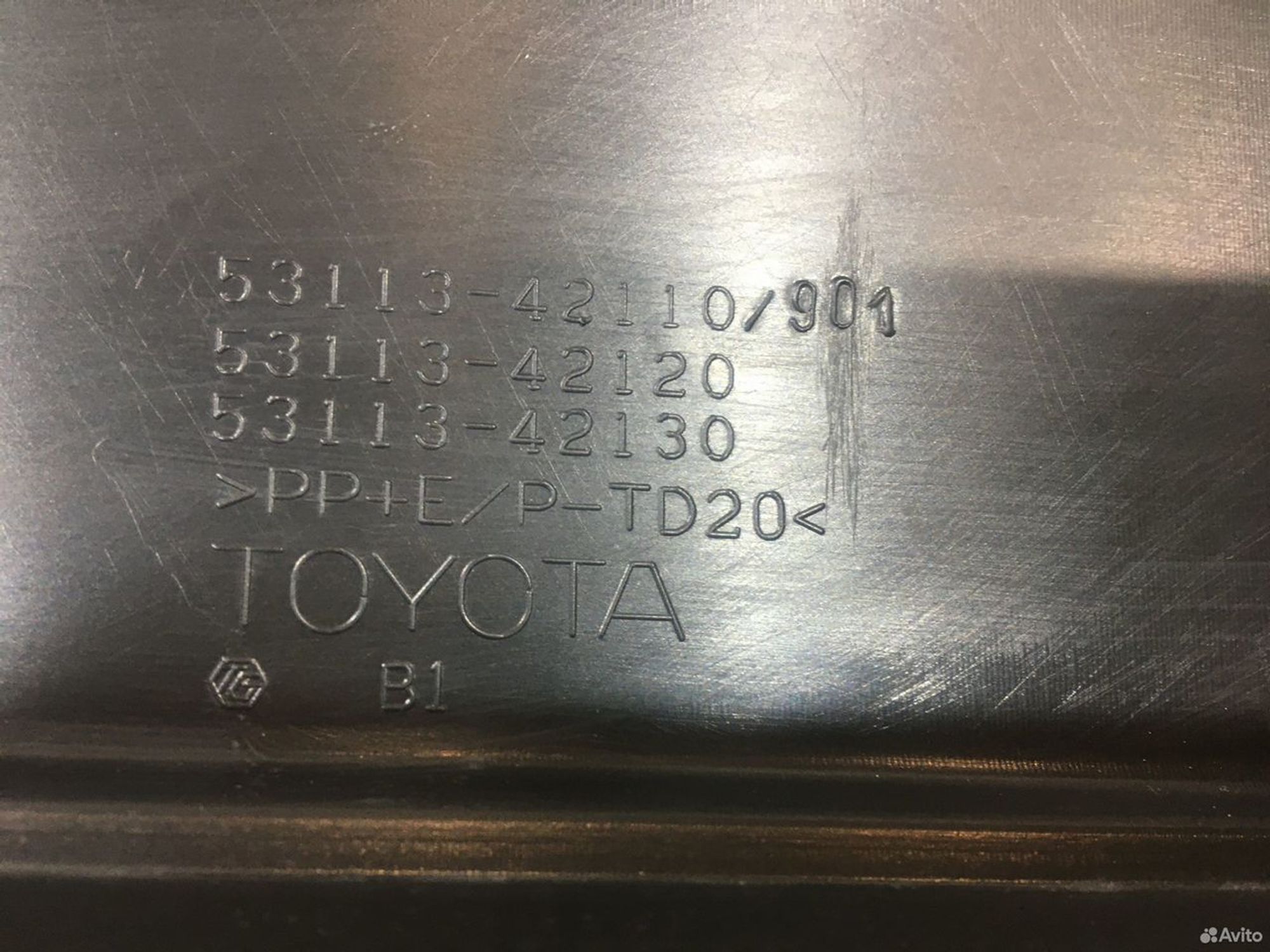 Решетка бампера передняя Toyota Rav4 XA50, 4500 рублей, Уфа