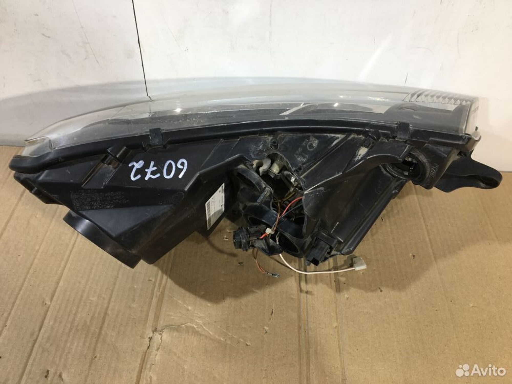 Фара левая Renault Logan 2 Битый корпус, 2200 рублей, Уфа