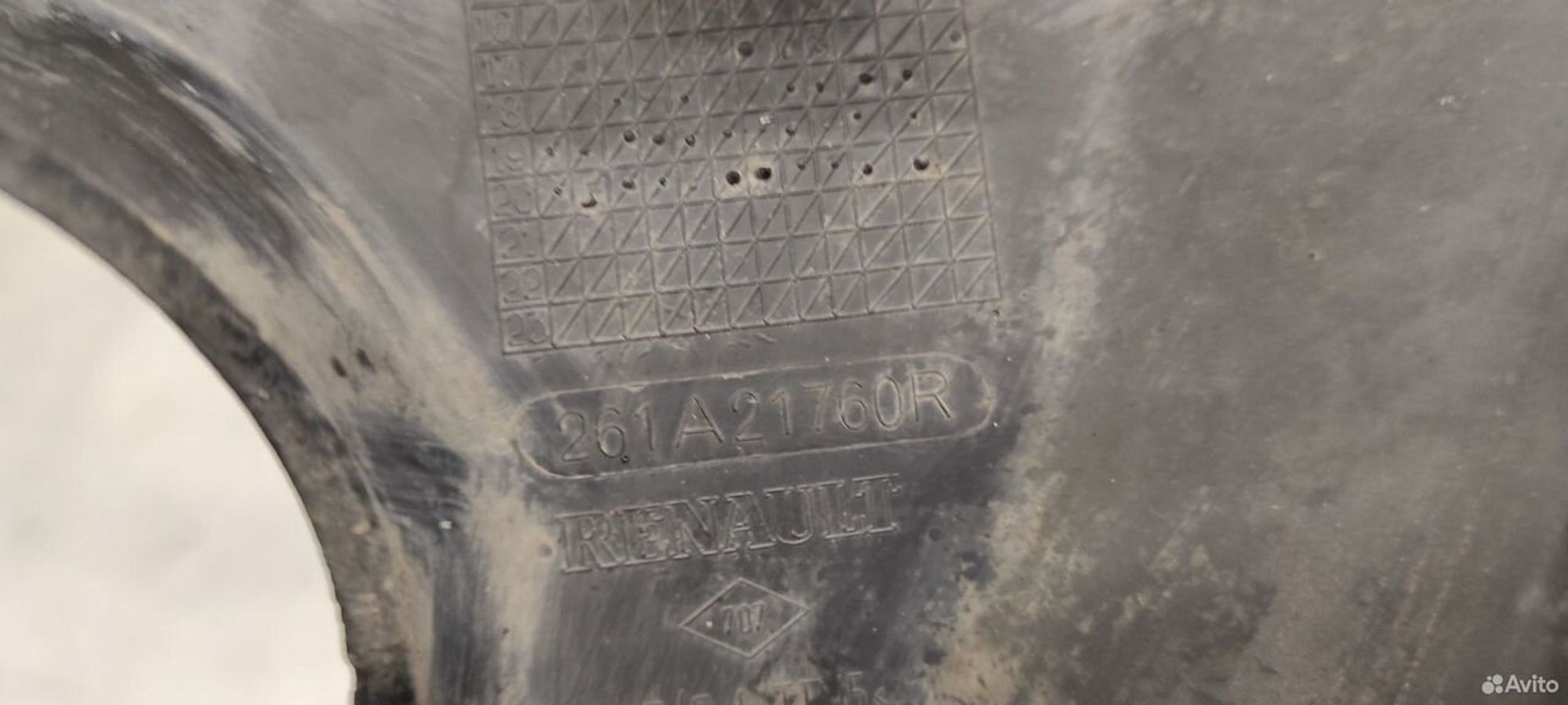 Накладка птф передняя правая Renault Duster 2010, 500 рублей, Уфа