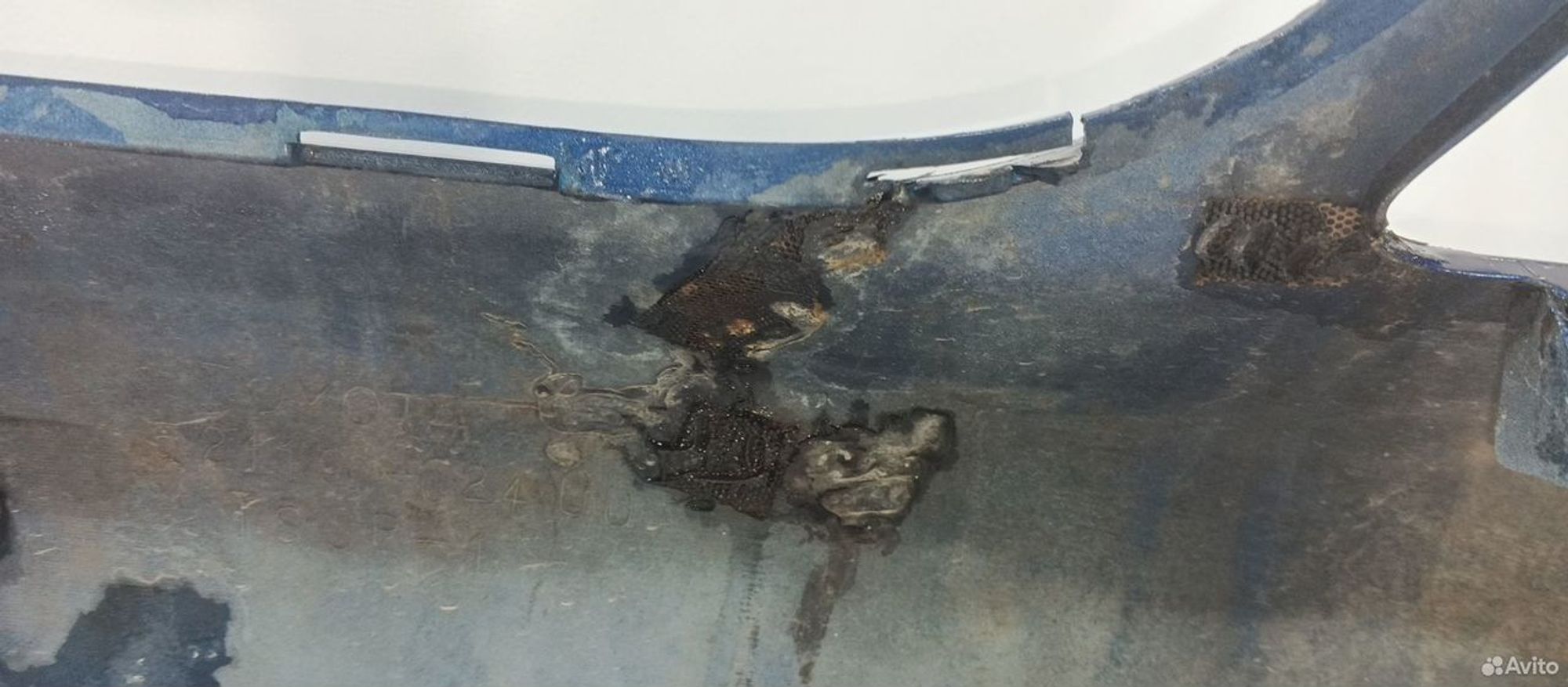 Бампер передний Toyota Corolla E120 2003, 8500 рублей, Уфа