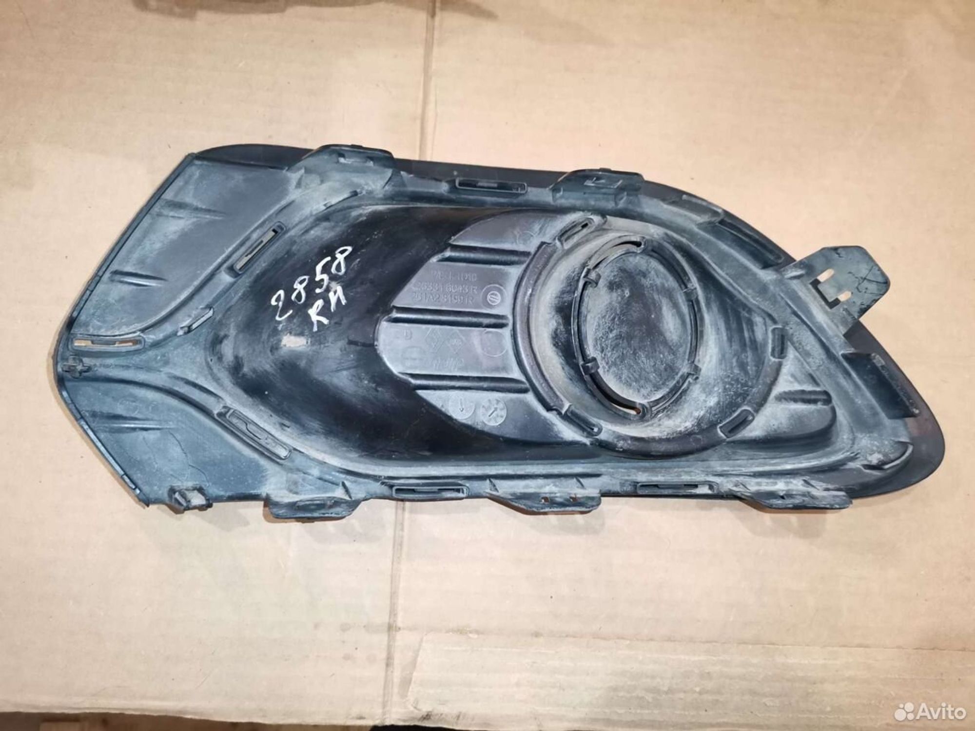 Окантовка птф правая Рено Логан с 2014, 500 рублей, Уфа