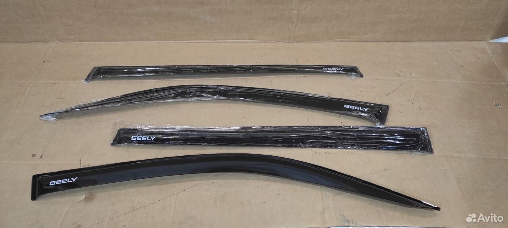 Дефлекторы окон - комплект 4шт Geely Atlas с 2017, 2000 рублей, Уфа