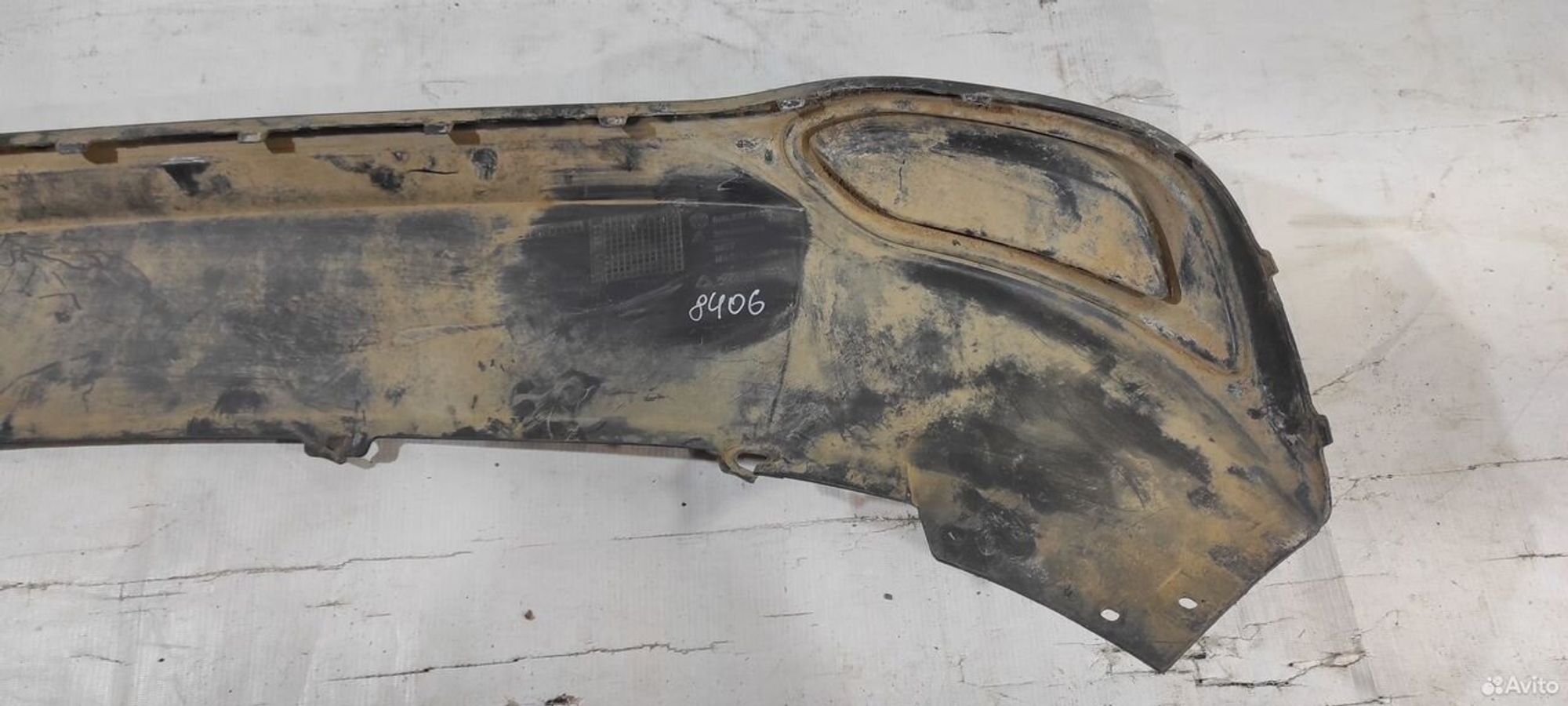 Юбка заднего бампера Volkswagen Polo 6 2020-2023, 2500 рублей, Уфа