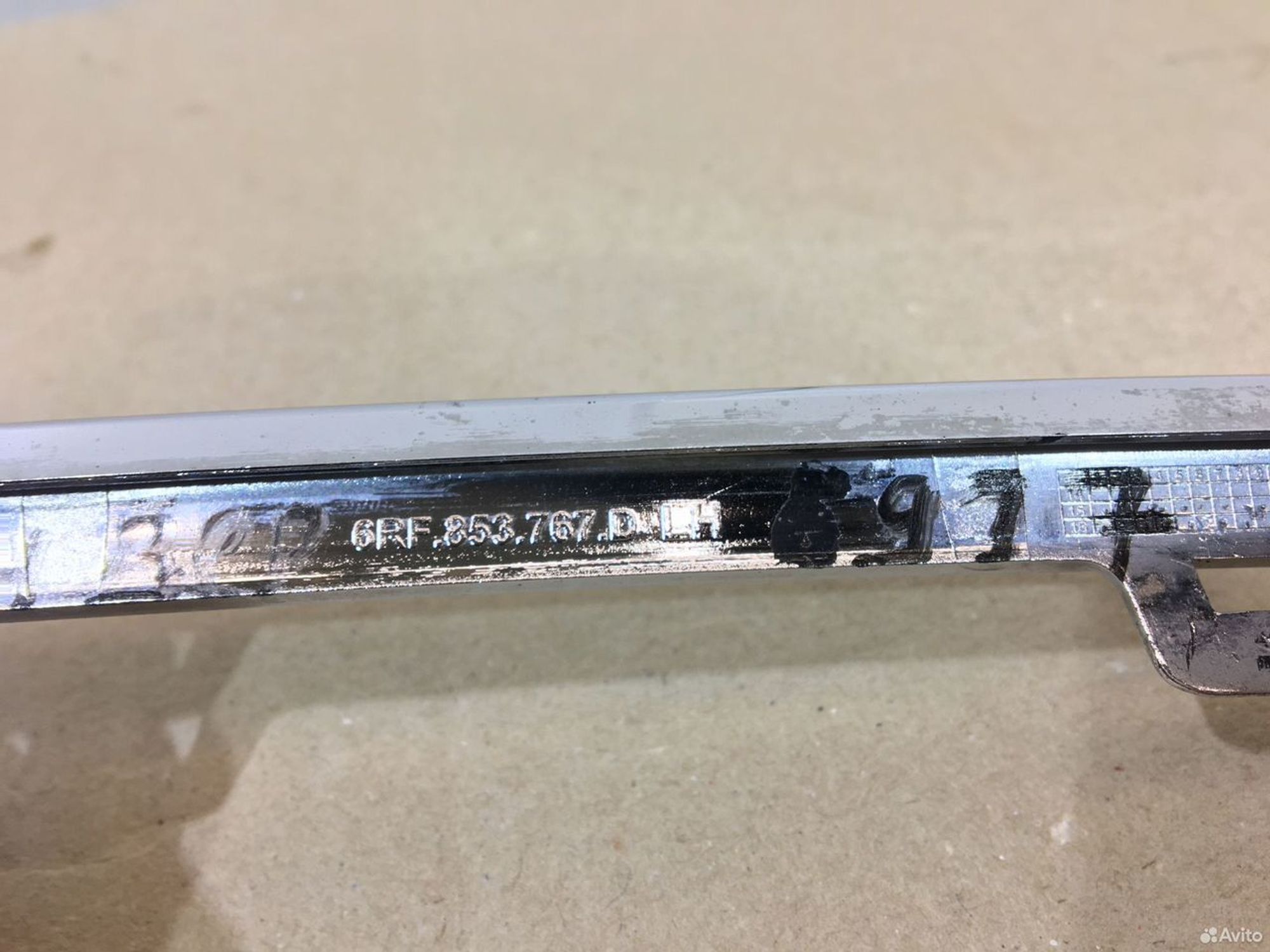 Накладка решетки радиатора VW Polo, 800 рублей, Уфа