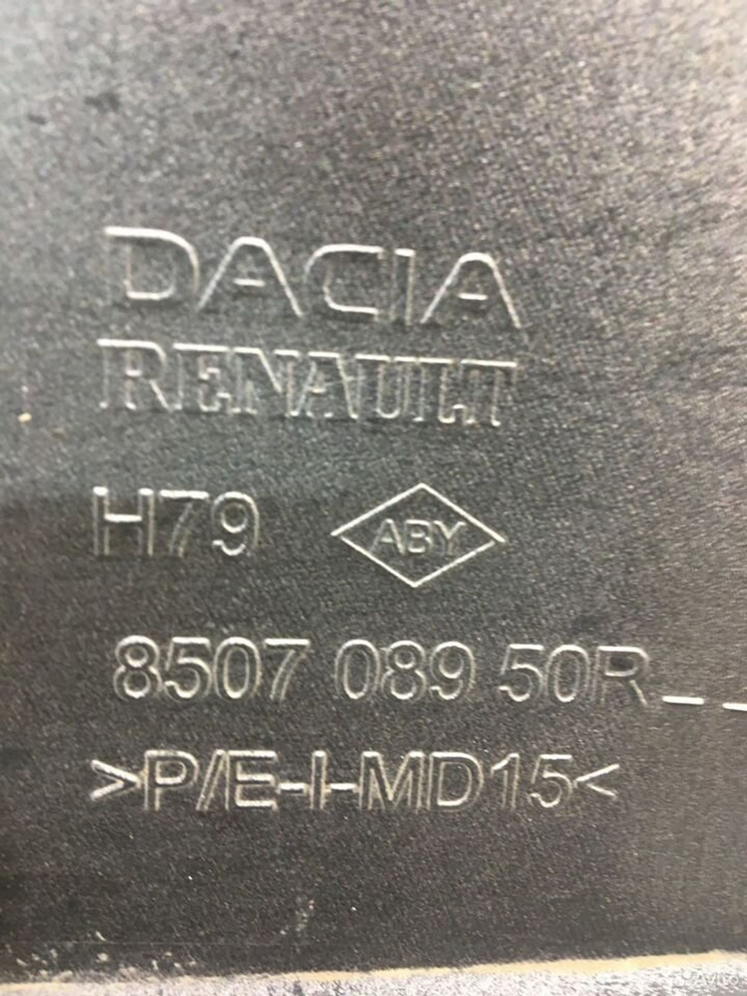 Накладка бампера задняя Renault Duster, 3200 рублей, Уфа