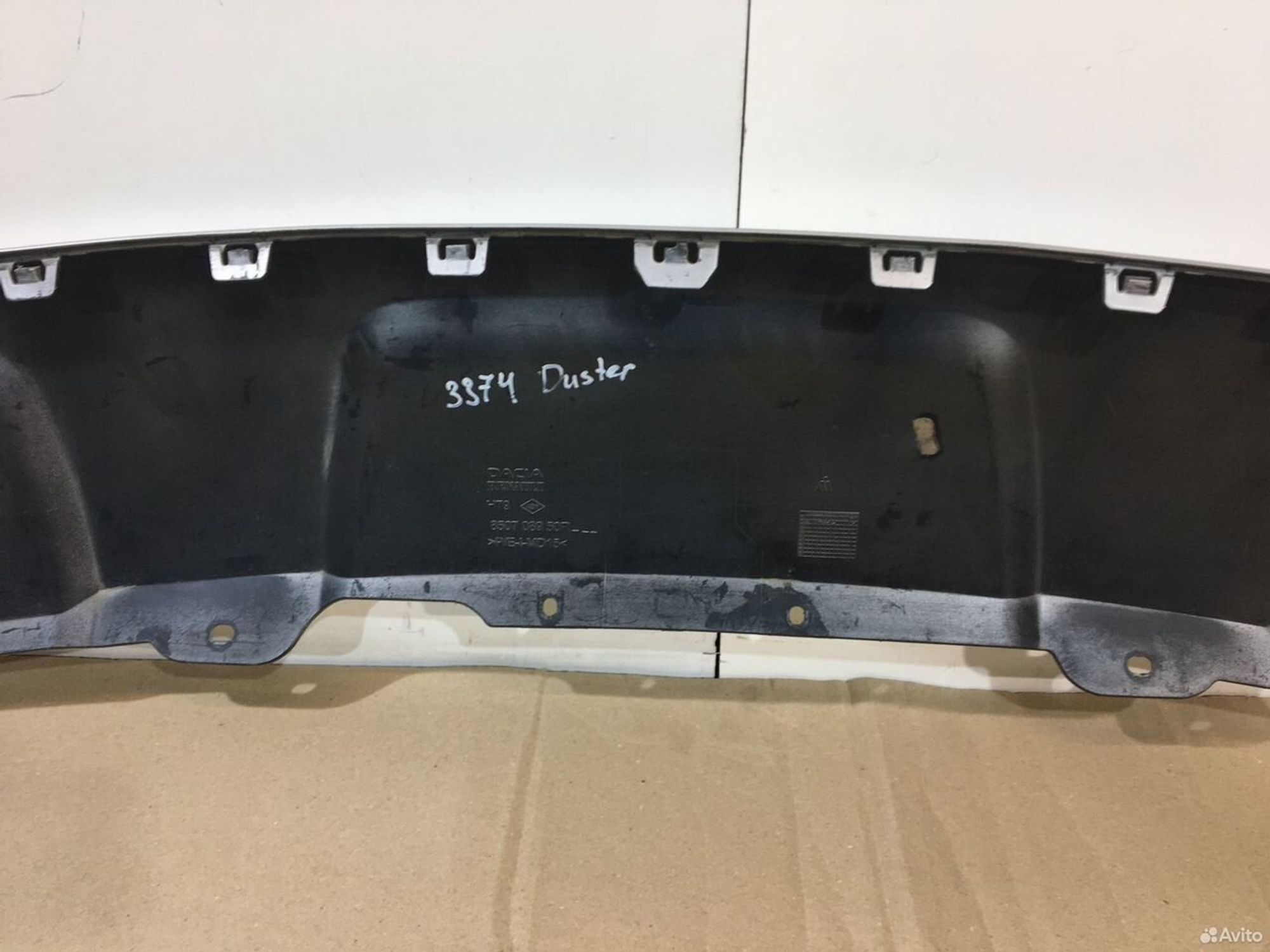 Накладка бампера задняя Renault Duster, 3200 рублей, Уфа