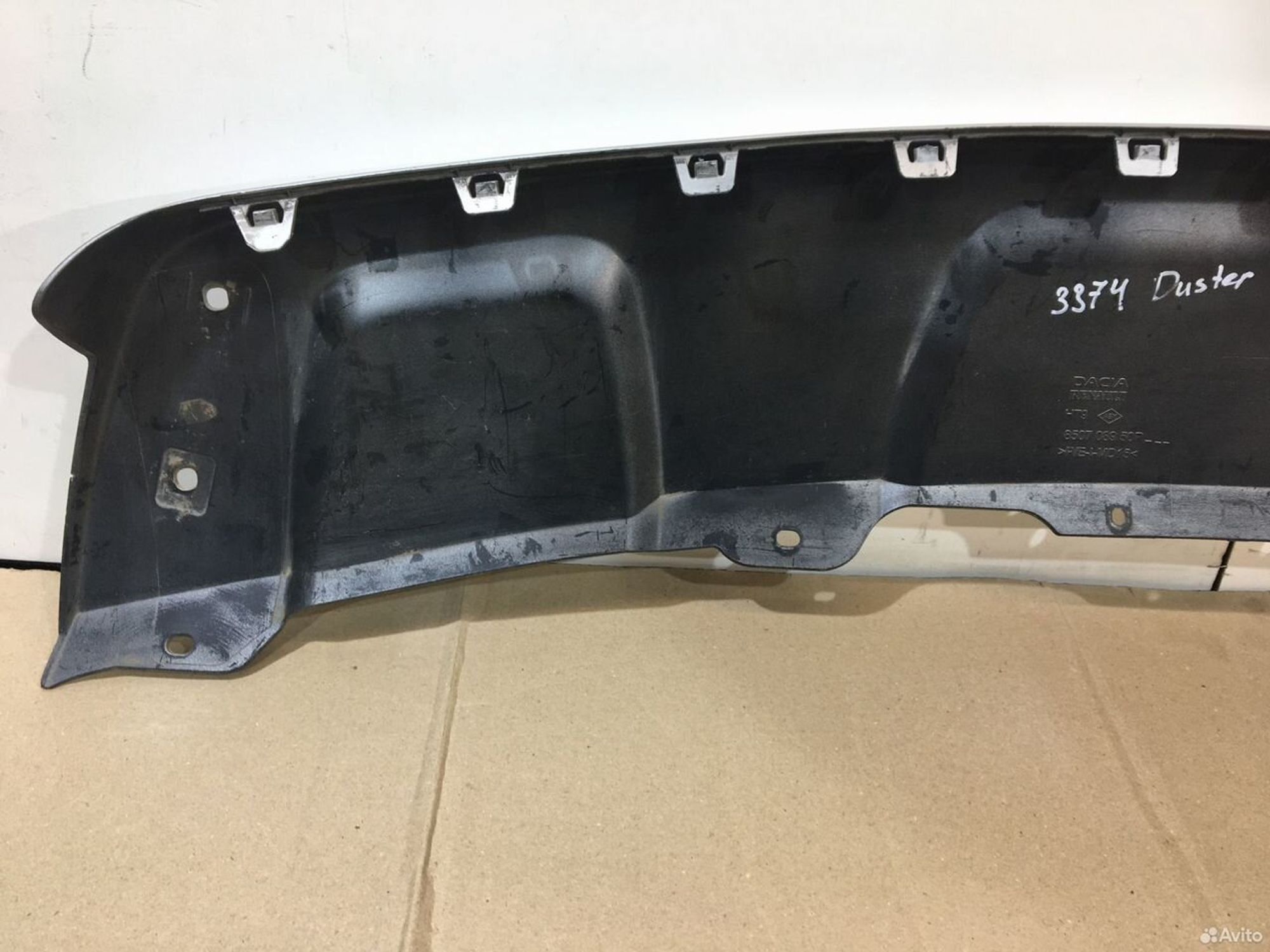 Накладка бампера задняя Renault Duster, 3200 рублей, Уфа