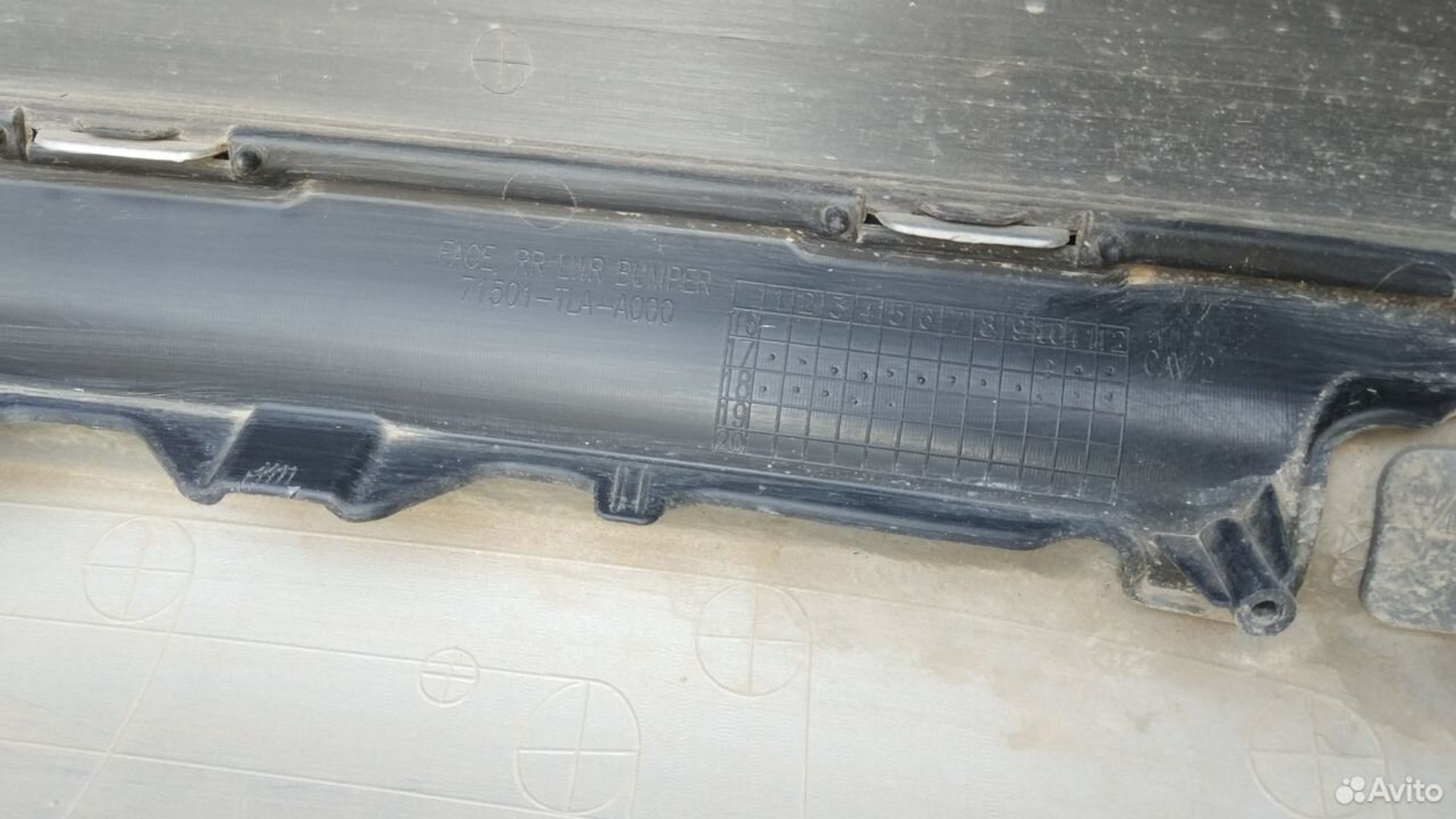 Бампер задний Honda Cr-V 5 RW с 2016, 6000 рублей, Уфа