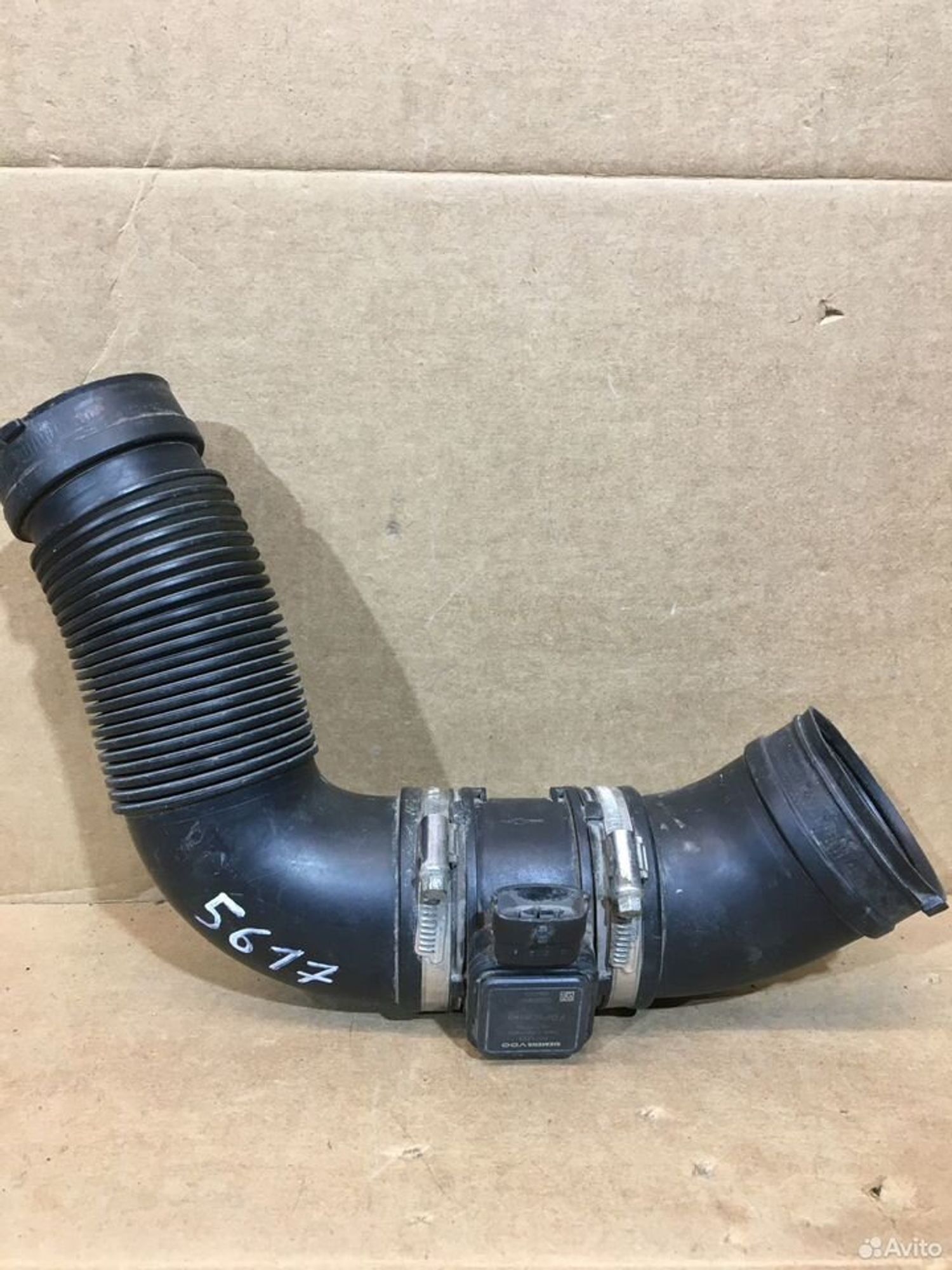 Патрубок воздушного фильтра с датчикомOpel Astra H, 3000 рублей, Уфа