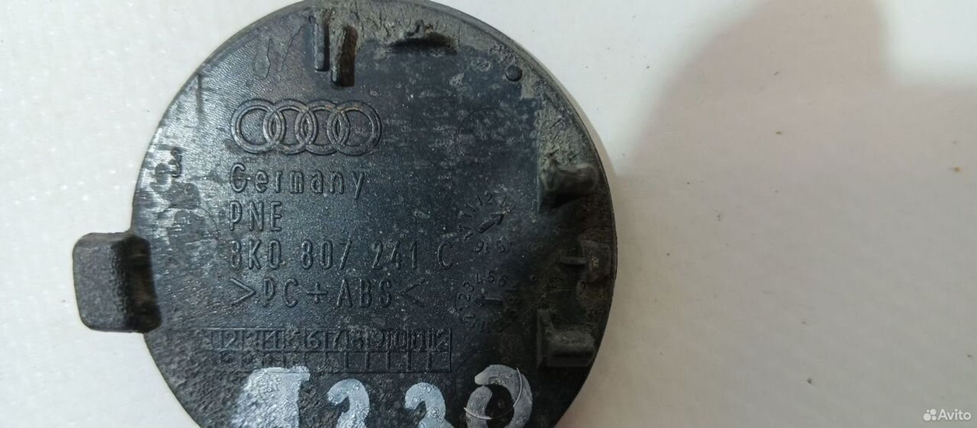 Заглушка буксировочного крюка Audi A4 B8 2013-2015, 1000 рублей, Уфа