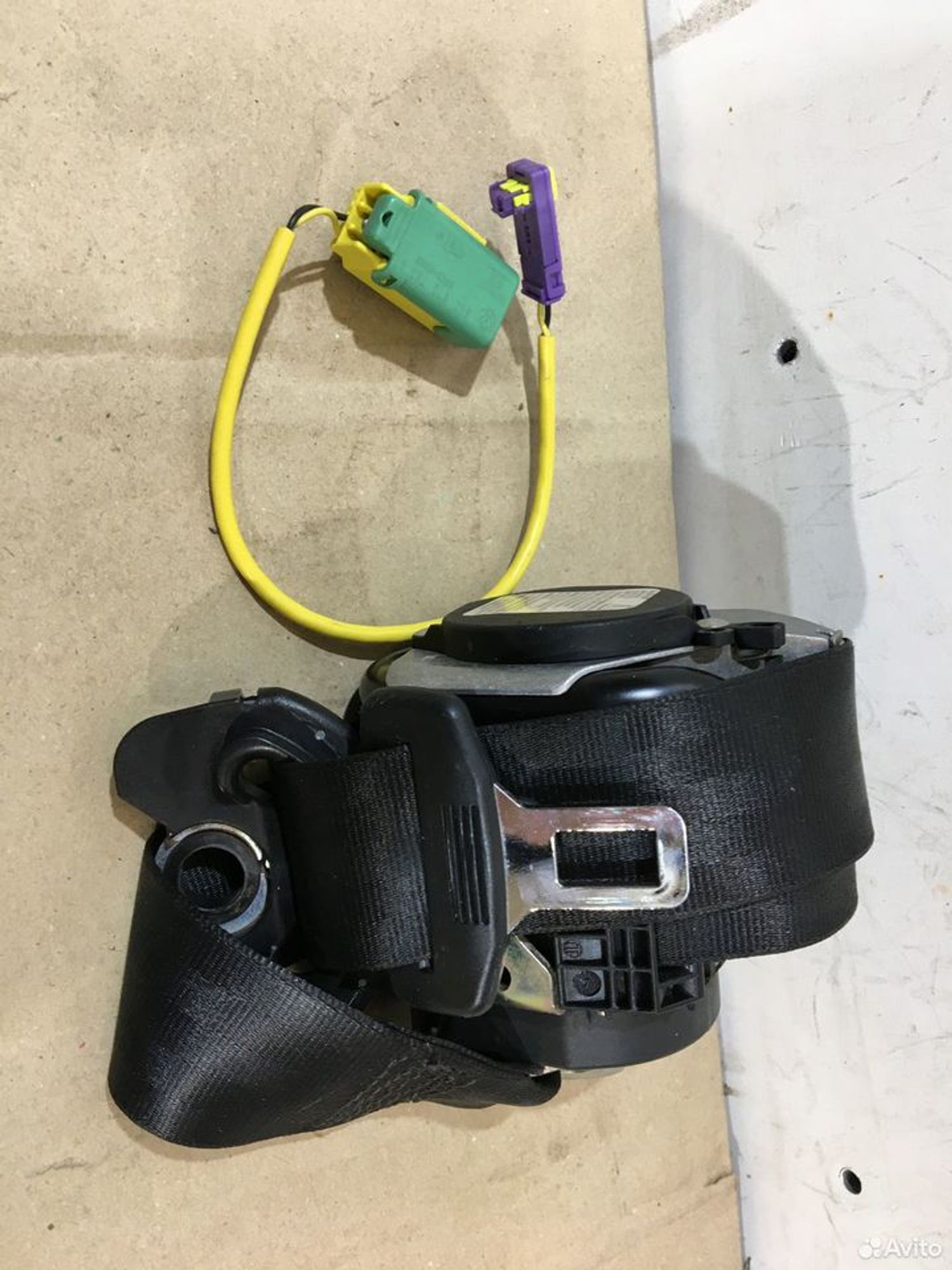 Ремень безопасности задний левый VW Touareg 7L, 2000 рублей, Уфа