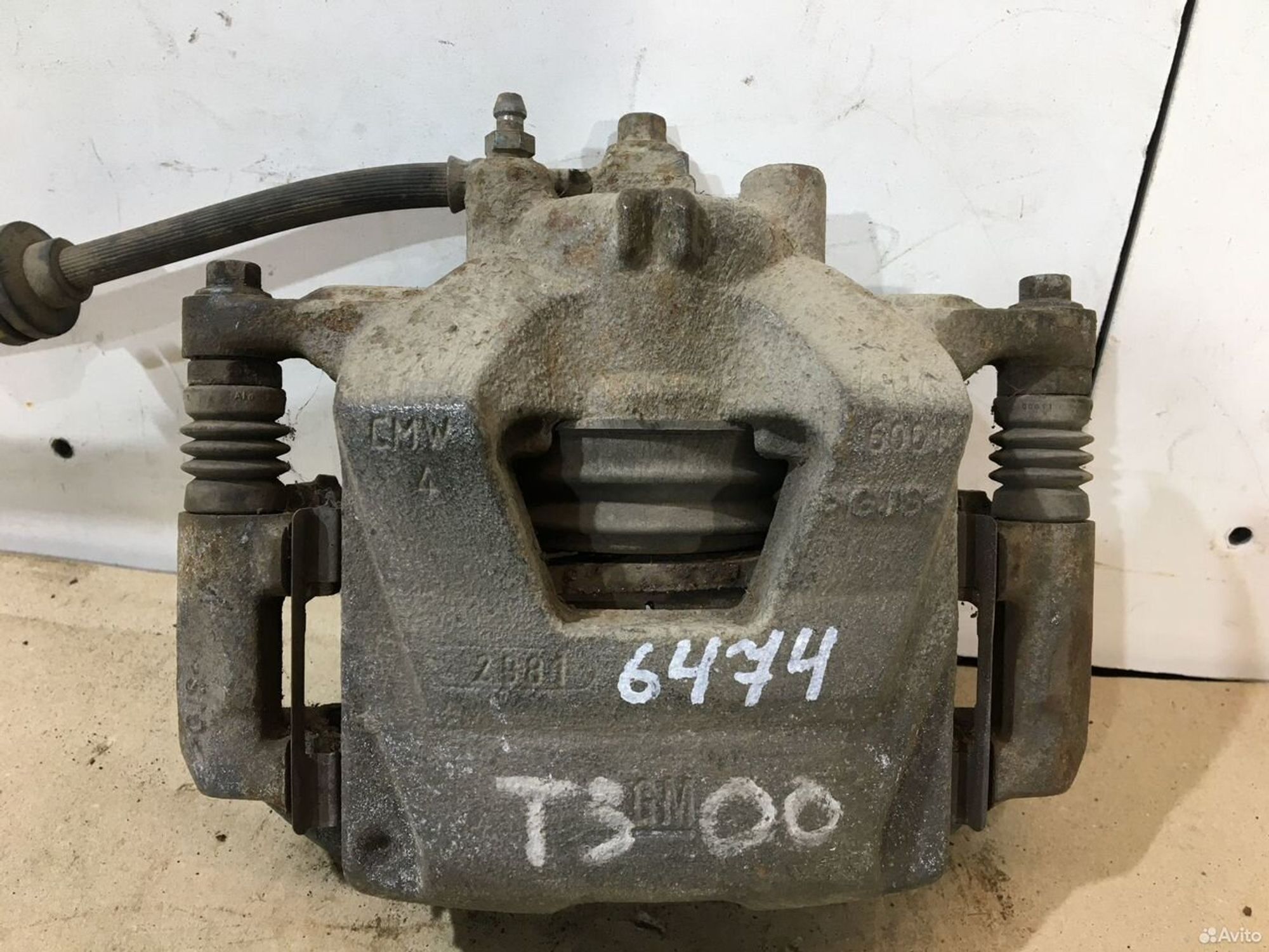 Суппорт передний правый Chevrolet Aveo T300, 2700 рублей, Уфа