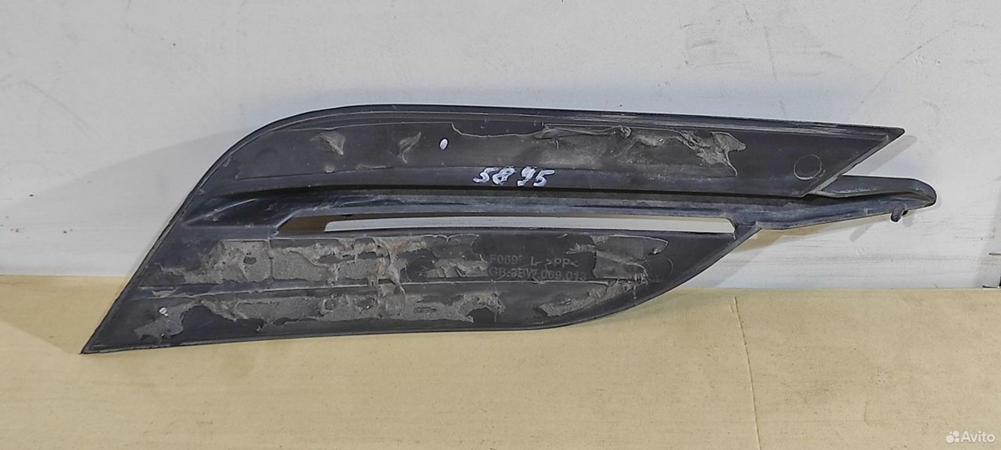 Накладка переднего бампера левая Lexus LX570, 4000 рублей, Уфа