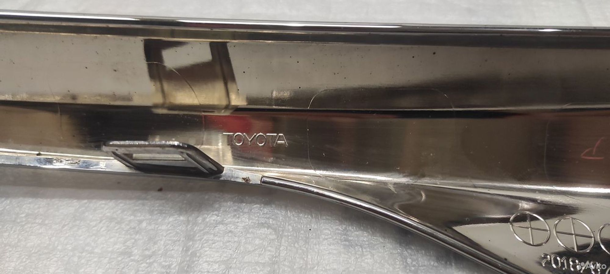 Молдинг бампера Land Cruiser Prado 150 с 2017, 3000 рублей, Уфа