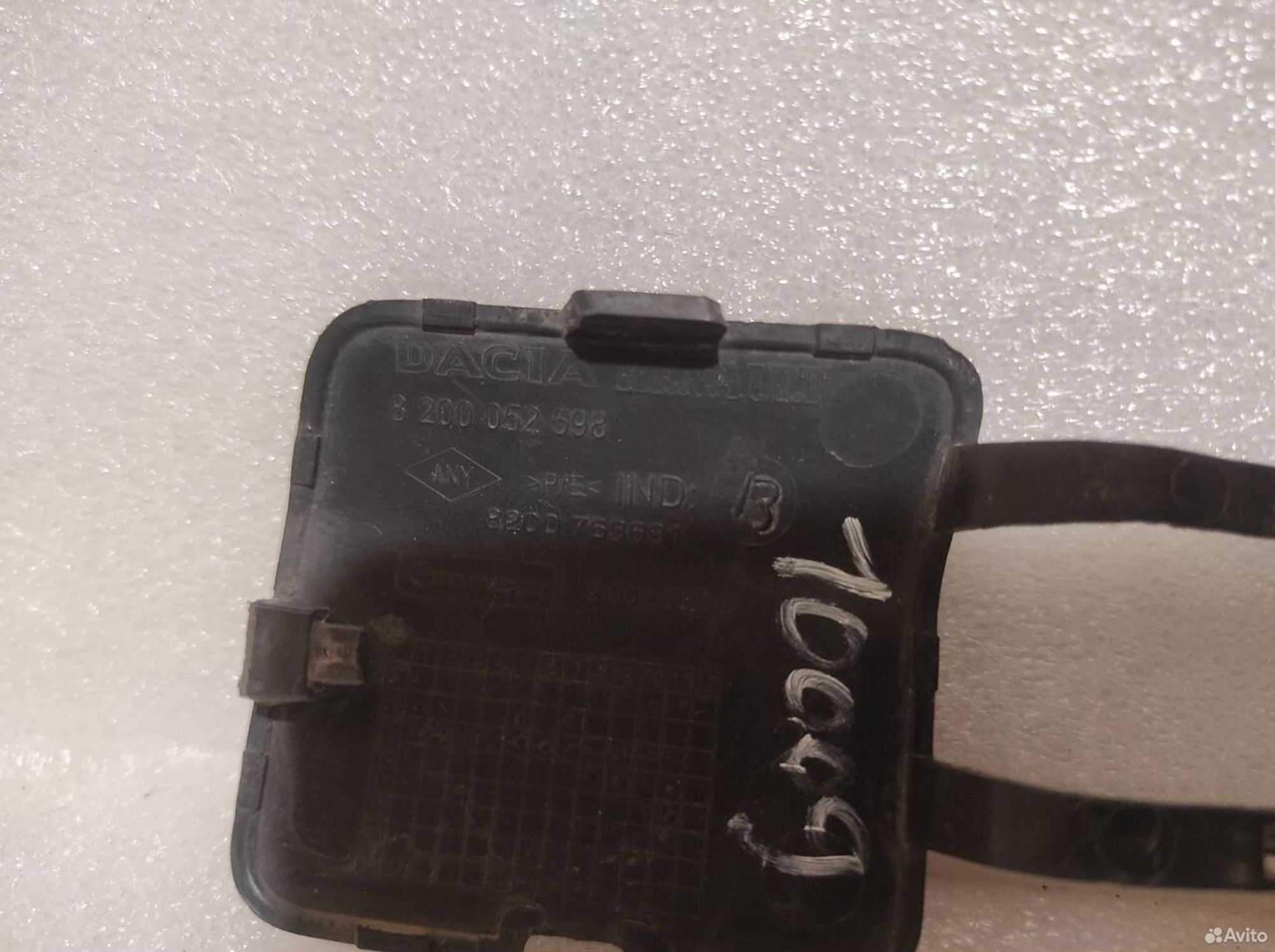 Заглушка буксировочного крюка Renault Sandero 2009, 600 рублей, Уфа