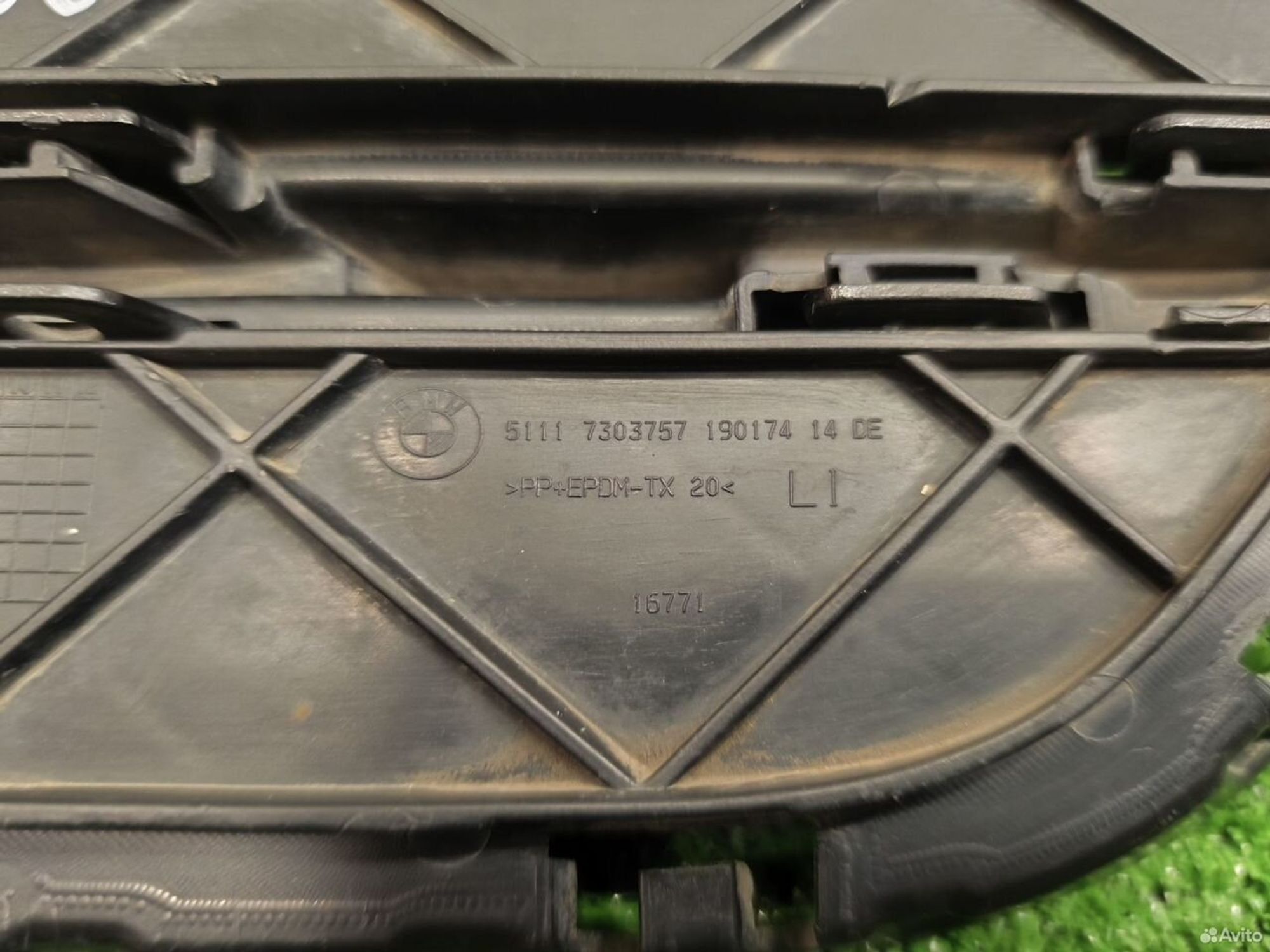 Решетка переднего бампера левая BMW X1 2015, 2500 рублей, Уфа