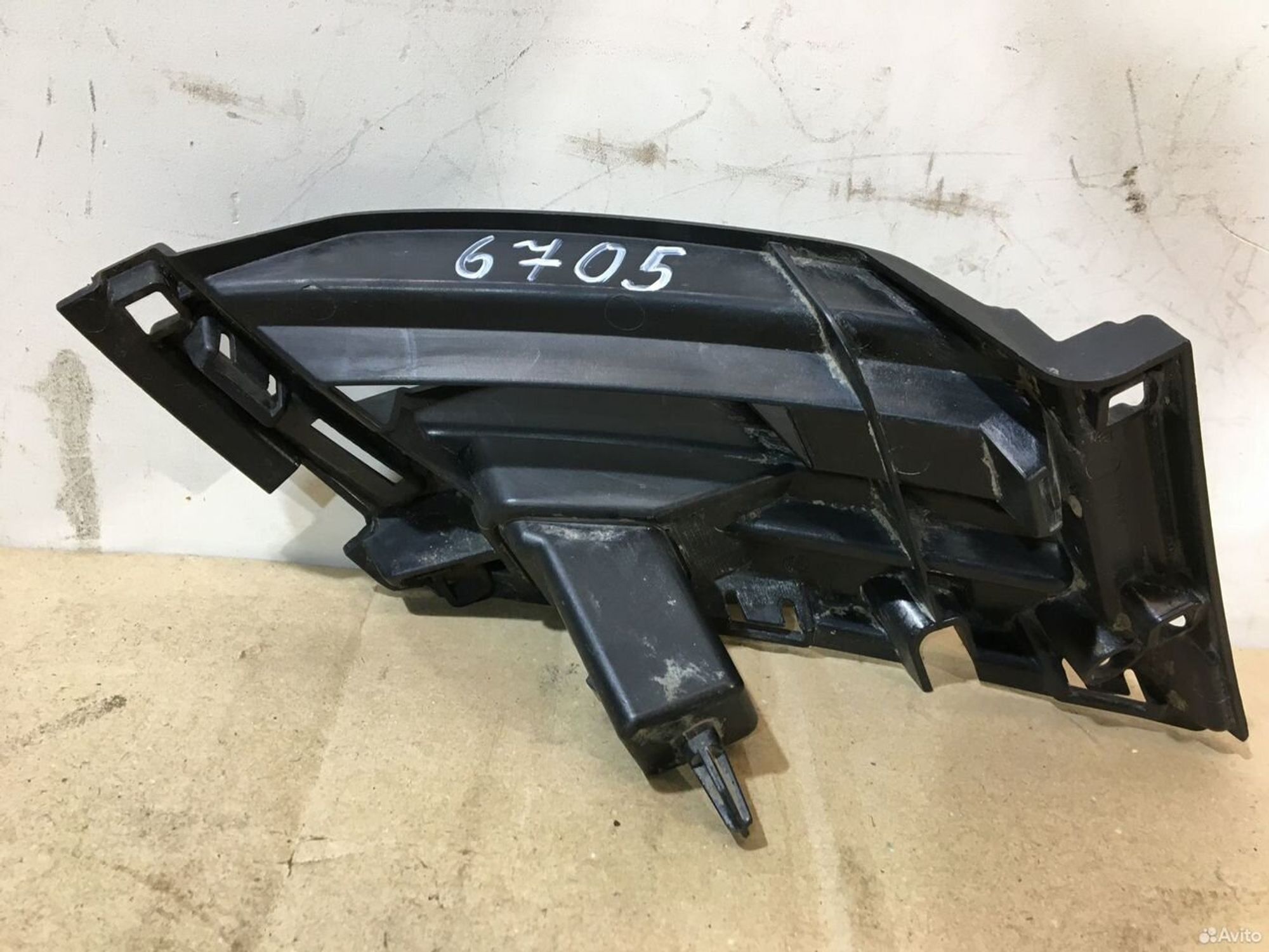 Кронштейн бампера передний правый Skoda Octavia A7, 1000 рублей, Уфа