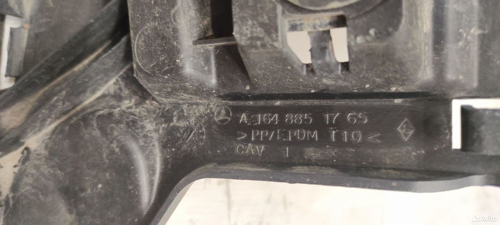 Кронштейн заднего бампера Mercedes-Benz ML W164, 9000 рублей, Уфа