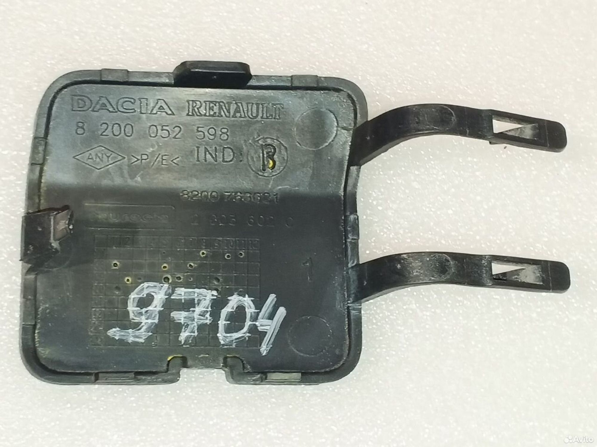 Заглушка буксировочного крюка Рено Сандеро, 640 рублей, Уфа