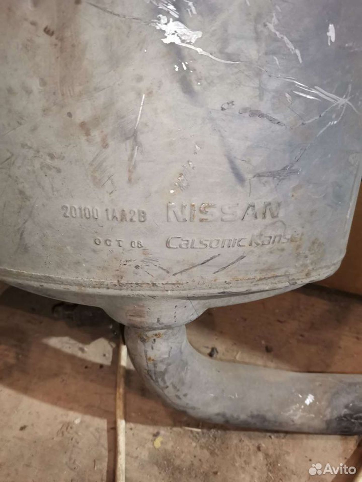 Глушитель основной Nissan Murano (Z51) 2008-2015, 12000 рублей, Уфа